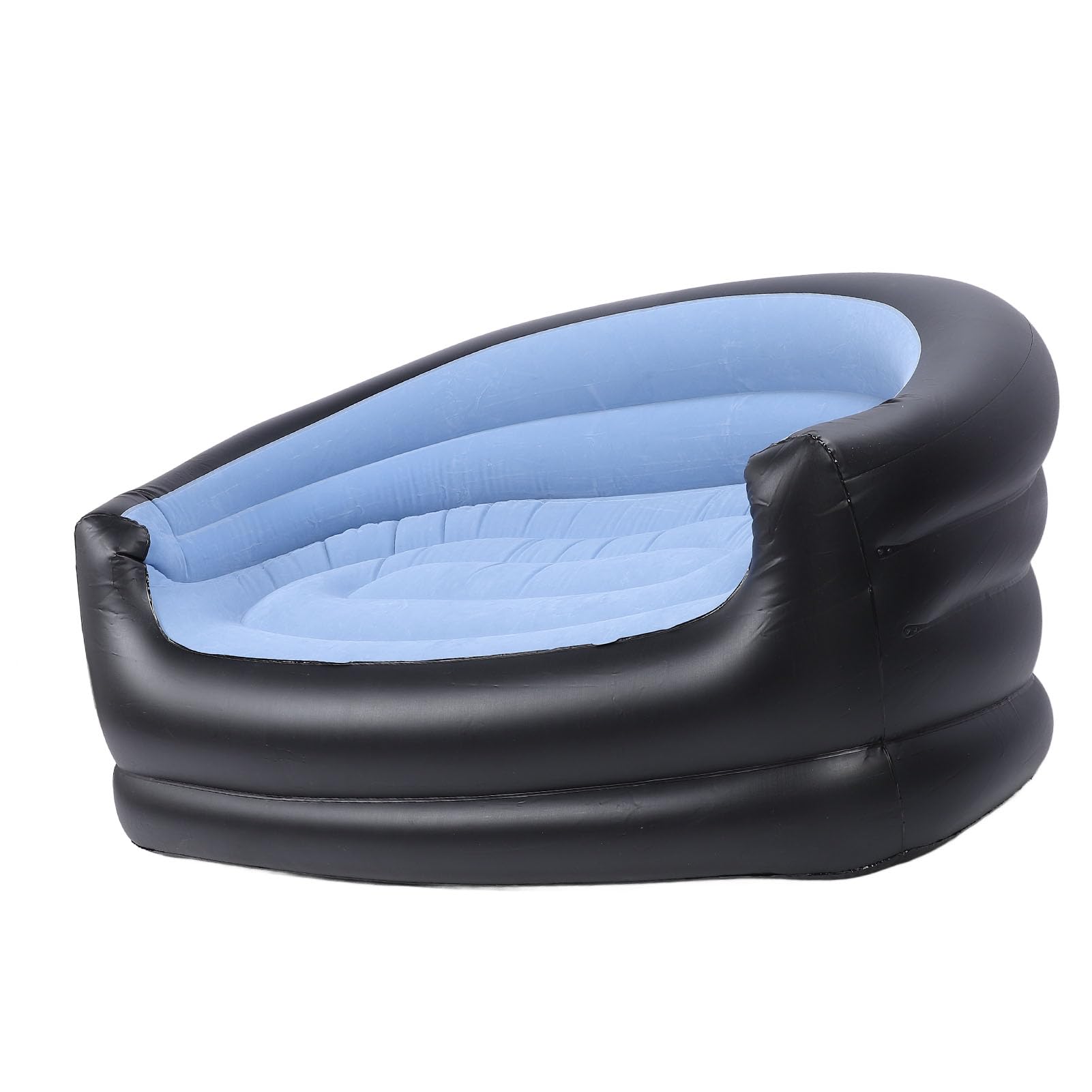 Nadmuchiwana kanapa na zewnątrz, dmuchana kanapa, przenośny dmuchany fotel, wygodny dmuchany fotel, wodoodporny dmuchany materac, nadmuchiwana sofa, krzesło kempingowe (1)