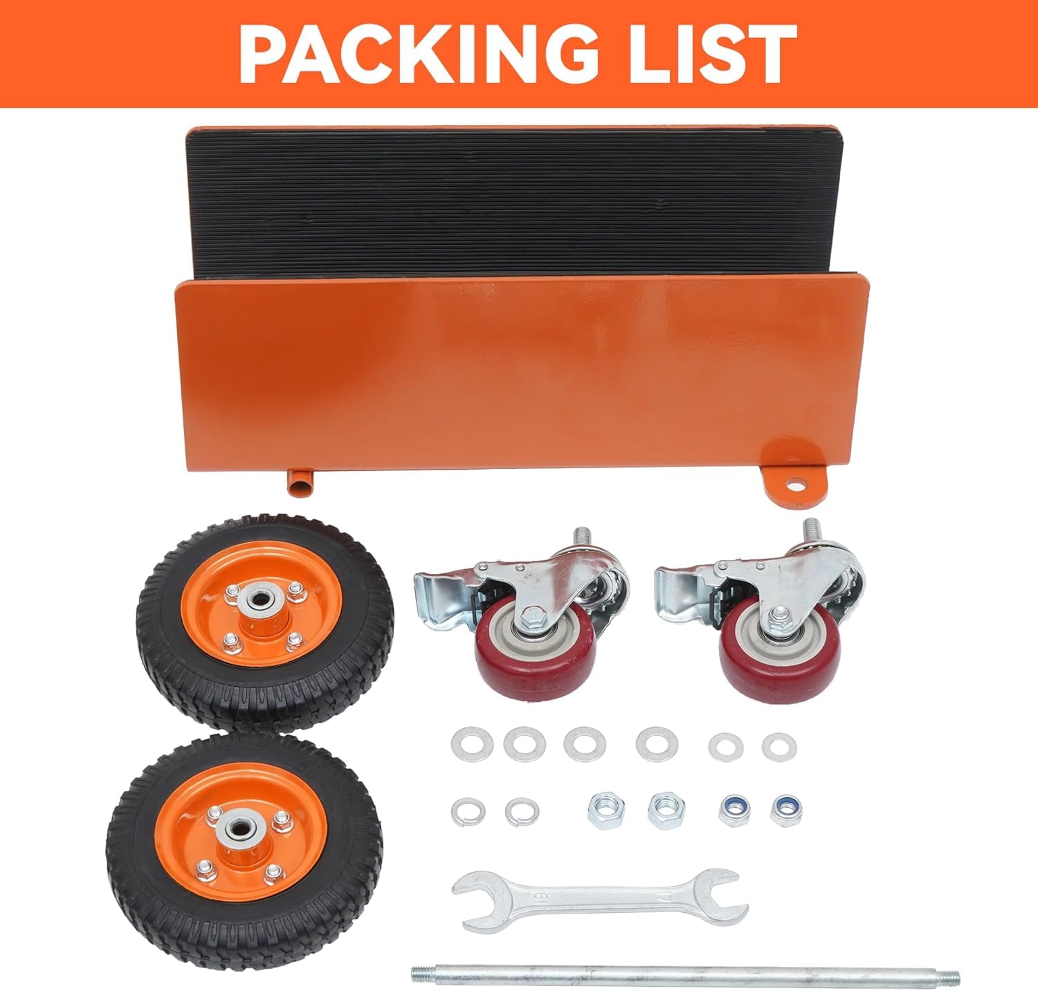 Carrello a pannello 544 kg, con ruote universali, rullo per marmo, pannelli in legno, porte, finestre