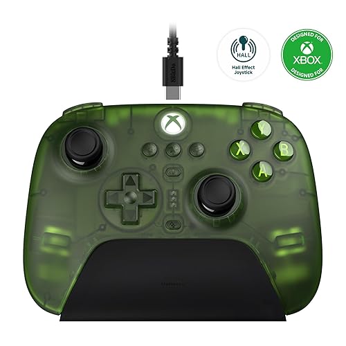 8Bitdo Ultimate 3-Mode Controller, Hall Effect Joysticks, Pro Back Buttons, Wired Only for Xbox Series X|S & Xbox One, Compatibility with Apple, Windows & Android, Officially Licensed (Jade) - Jade