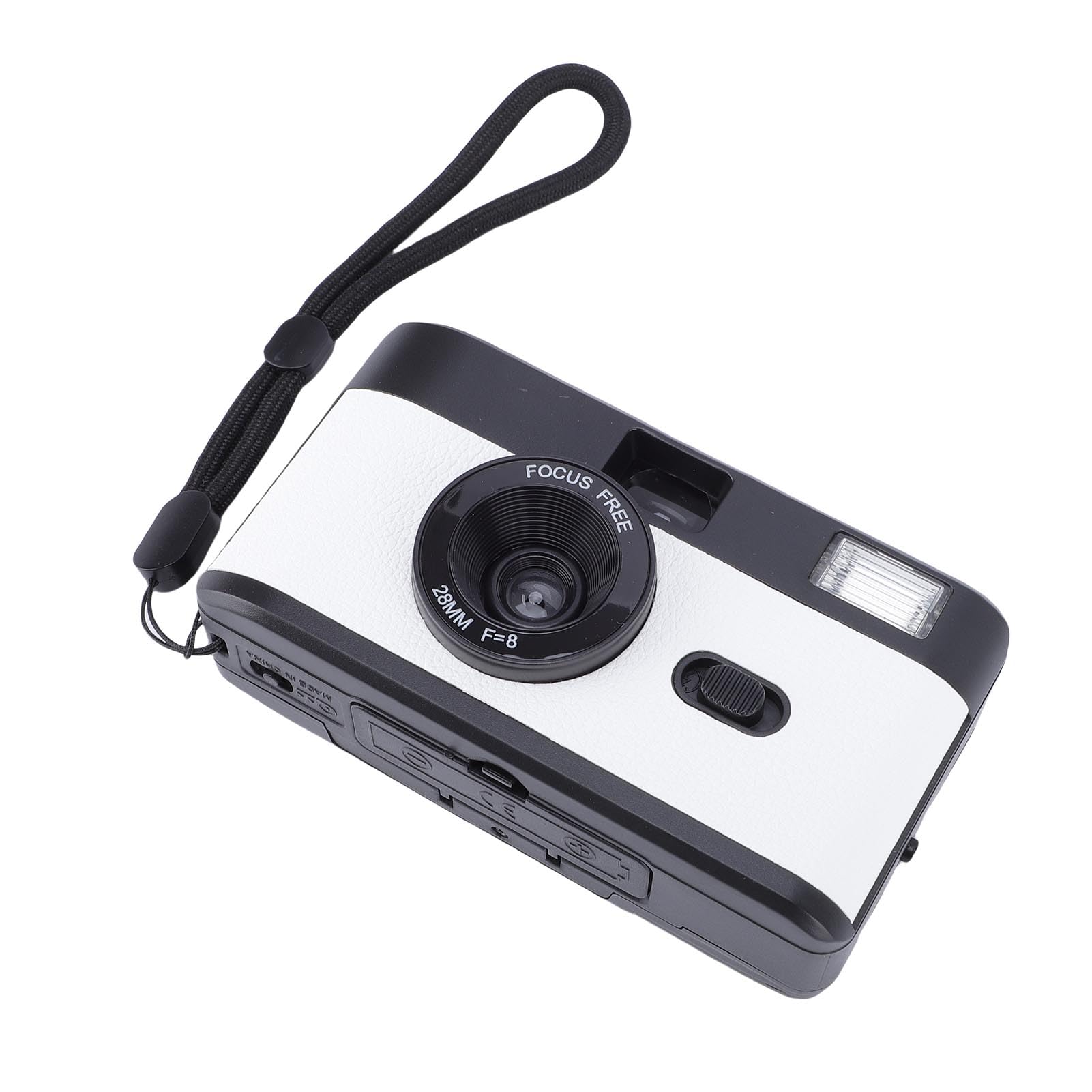 Fotocamera a Pellicola 35mm 28mm F/8 Fotocamera retrò Riutilizzabile con Flash 27 Pellicole a Colori Incluse per Studenti Regalo di Compleanno per Adulti (#1)