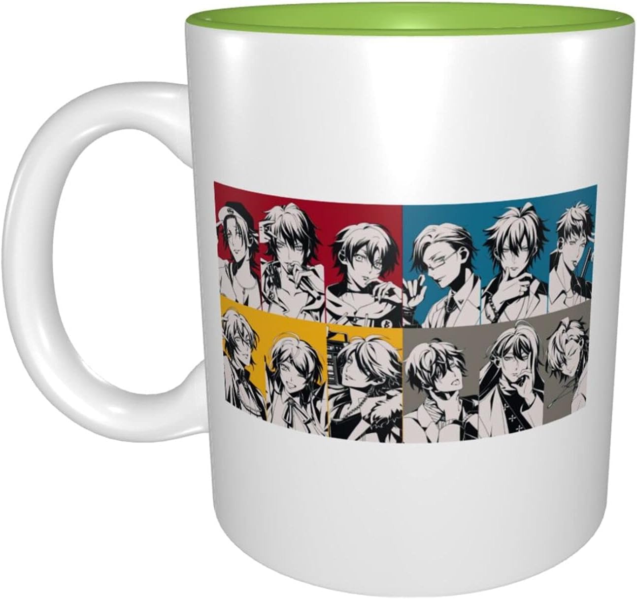 保障できる ヒプノシスマイク マグカップ 陶器 大きい耐熱 電子レンジ温め 真空断熱330ml 贈り物 かっこいい