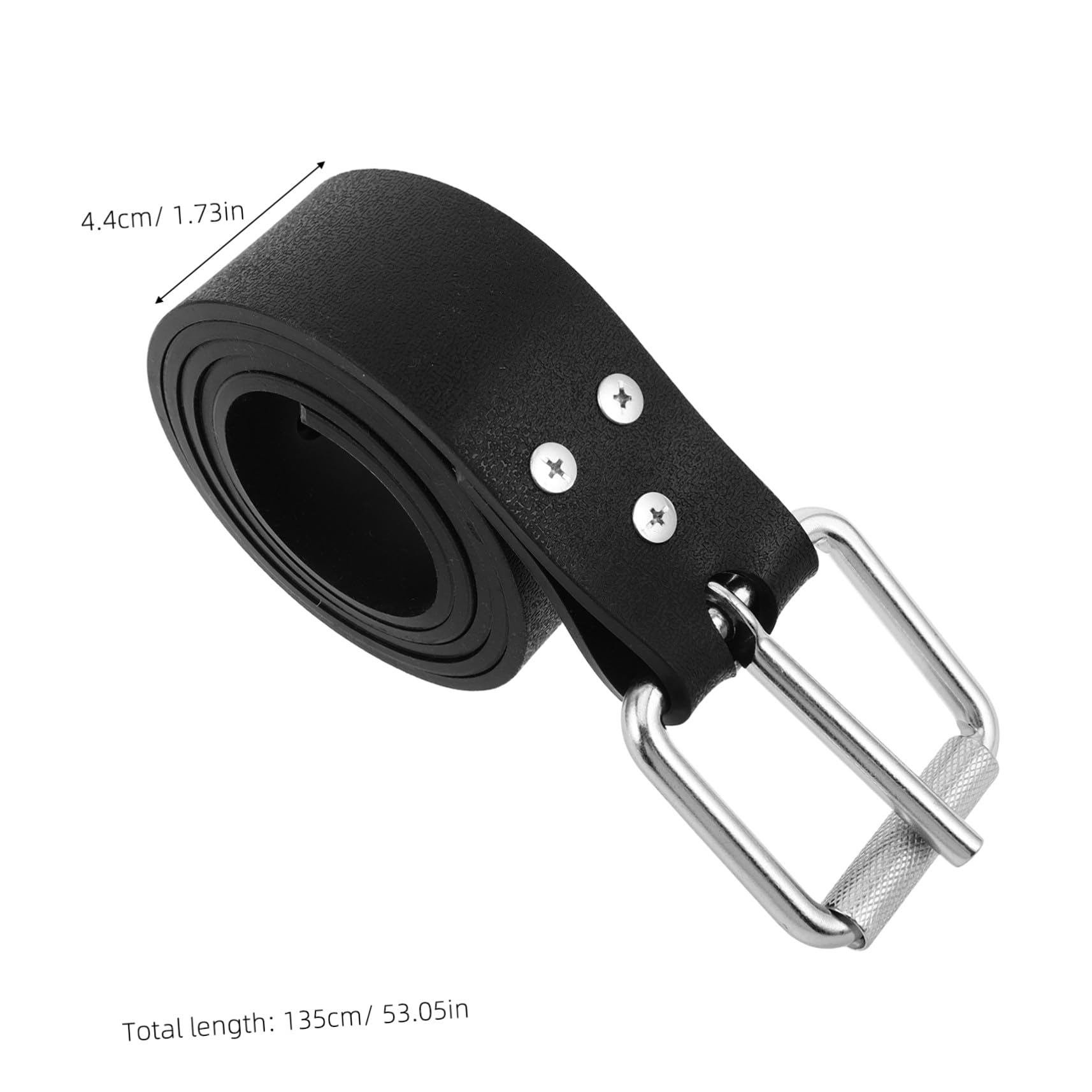 UPKOCH Sicherer Tauchgewichtsgürtel Rutschfester Schnorchel Freediving-Gurt mit Silikon Edelstahl für Herren Stabiler Taucher-gewichtsgurt für Speerfischen und Scuba-tauchen in Schwarz