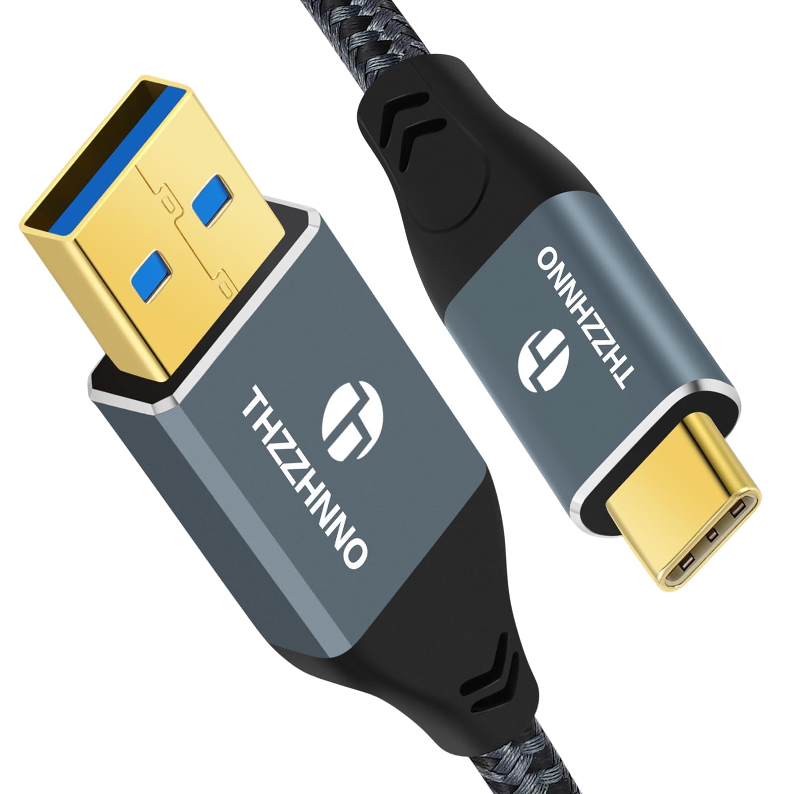 Kabel USB A na USB C 3M 2 Sztuki, USB 3.1 USB 3.2 Gen2 10Gb/s Przewód do Transferu Danych do Samsung Galaxy/iPhone 15/MacBook Pro/iPad Pro