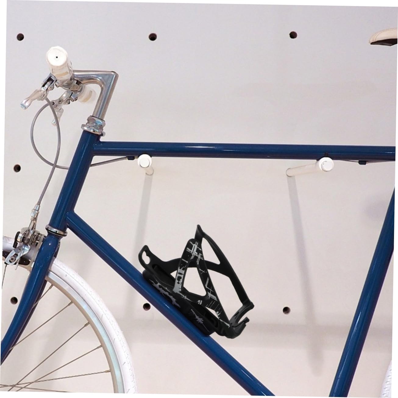 Sosoport 3stücke Fahrrad Wasserflaschenhalter Mit Montageset Stabiler Flaschenhalter Für Renn Und Mountainbikes Einfacher Einbau Robustem Schwarz Reifenheber