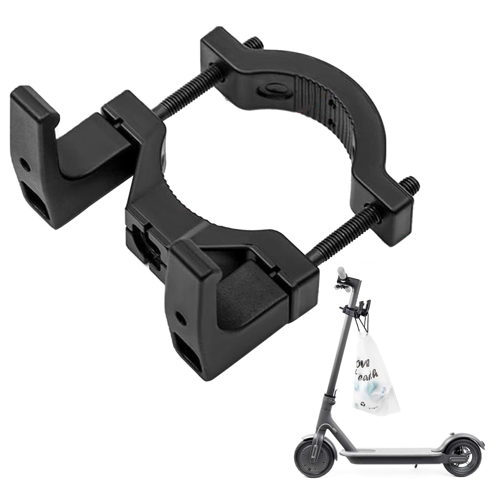Gancho Delantero para Patinete Ganchos para e Scooter Patinete Eléctrico Gancho Delantero Patinete Gancho Multifuncional Scooter Delantero Claw Hanger Scooter Eléctrico Gancho Delantero (Style 4, L)