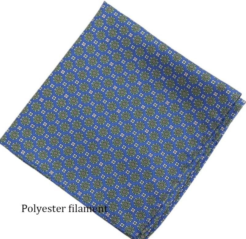 Vintage Men's Suit Pocket Square Business Banquet Polyester