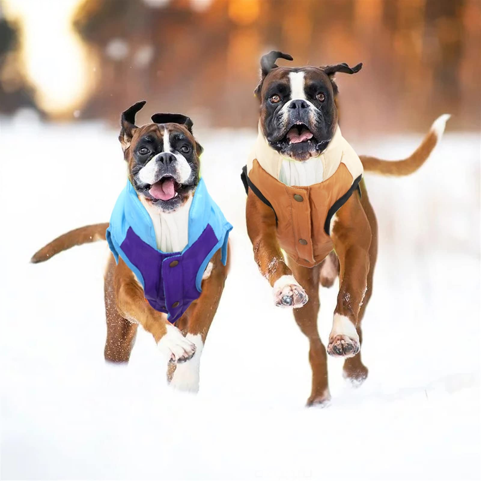 Ropa De Lujo Para Perro, Abrigo Impermeable De Invierno Para Mascota