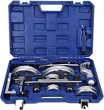 Timpfee Kit de dobrador de tubos, CT999RF Curvador de tubo de catraca premium com dobra reversa para dobra de tubos e tubos de 1/4" - 7/8"