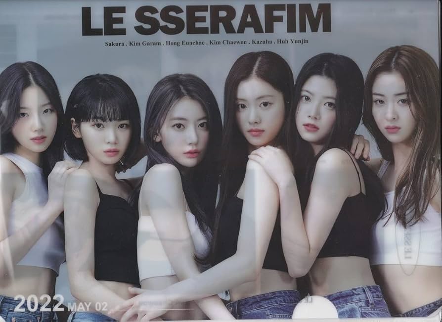 ルセラフィム 中国 上海 countingstars 当選者限定 サクラ LE SSERAFIM ルセラフィム サクラ Hot Sakura アメリカ公式