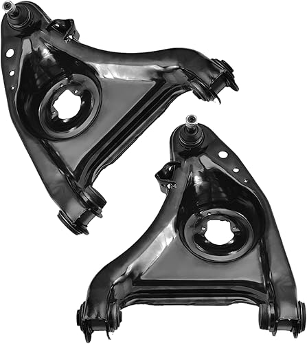 ASTARPRO 2 brazos de control inferiores delanteros con ensamblaje de rótula K80393 K80394 compatible con Ford Crown Victoria Lincoln Town Car