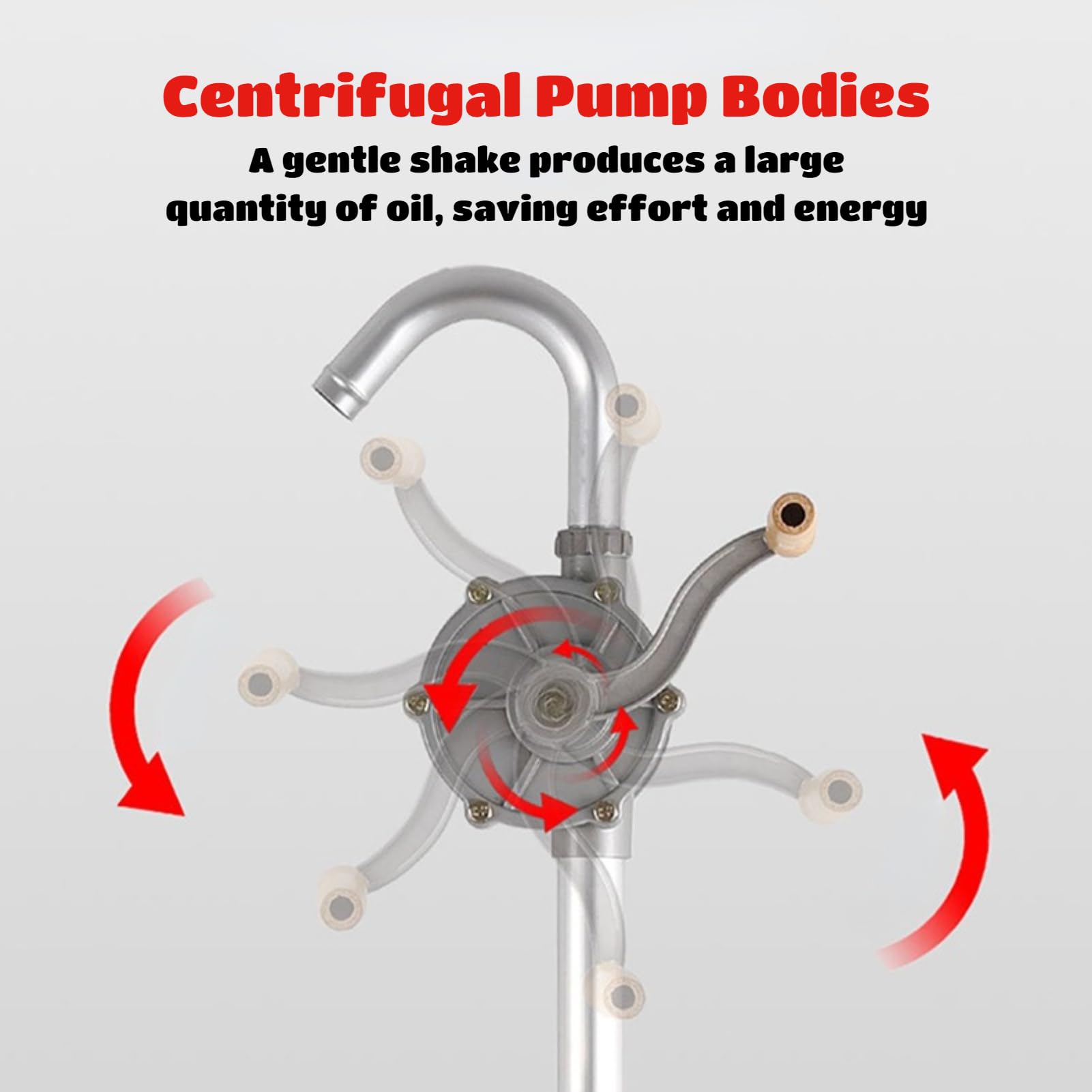 Greensen, Pompa per Carburante in Alluminio, Pompa a Mano, Olio combustibile, Pompa a manovella, Pompa per Olio, Pompa, Pompa per Olio, Carburante, Carburante, Olio lubrificante