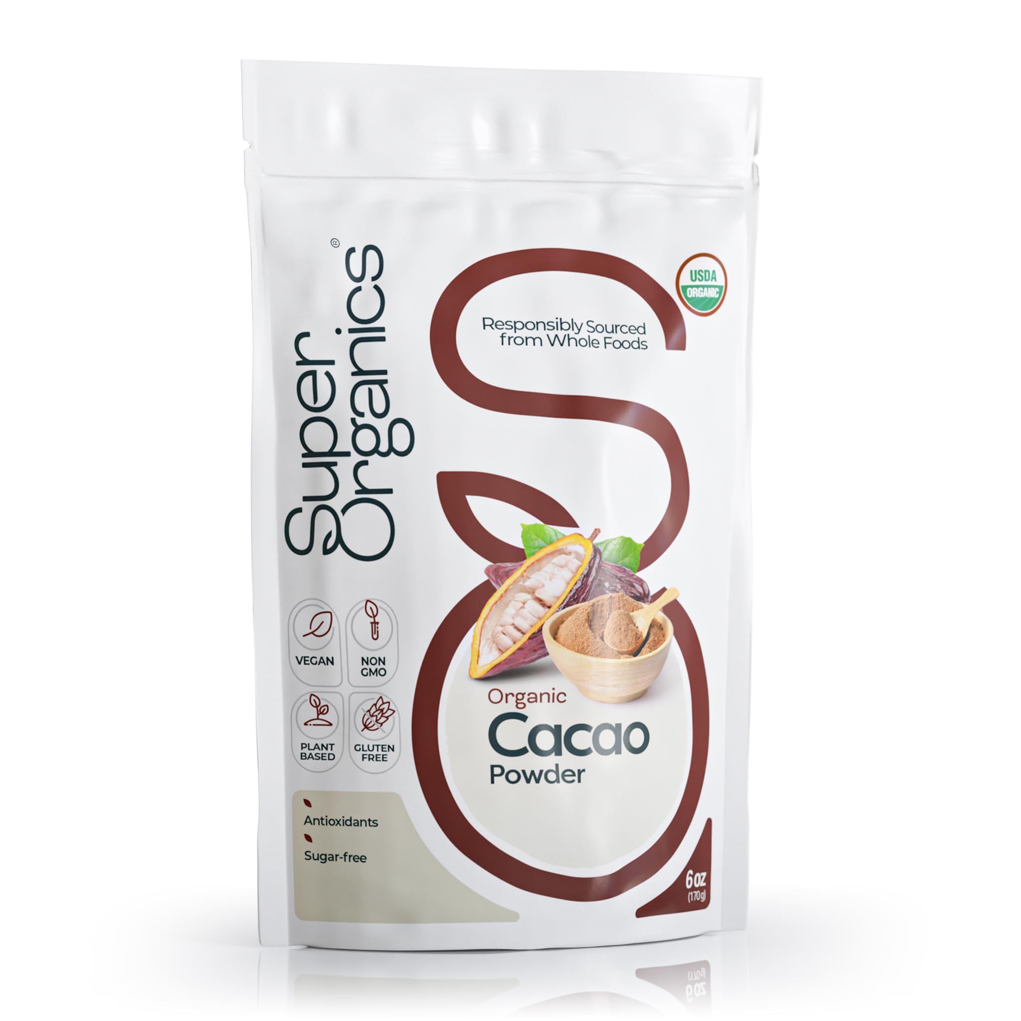 本日限りお値下げ☆YOGINI FOOD 100 cacao Amazon.com : Super Organics Cacao Powder – Organic, Raw