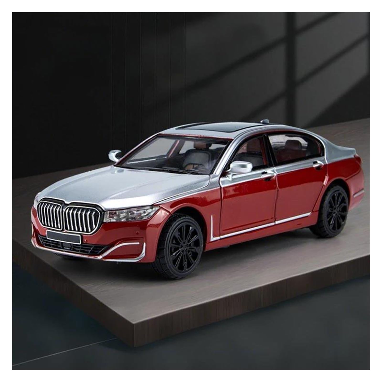 Btwodian Scale Model Car For BMW 760LI Diecast Model Car