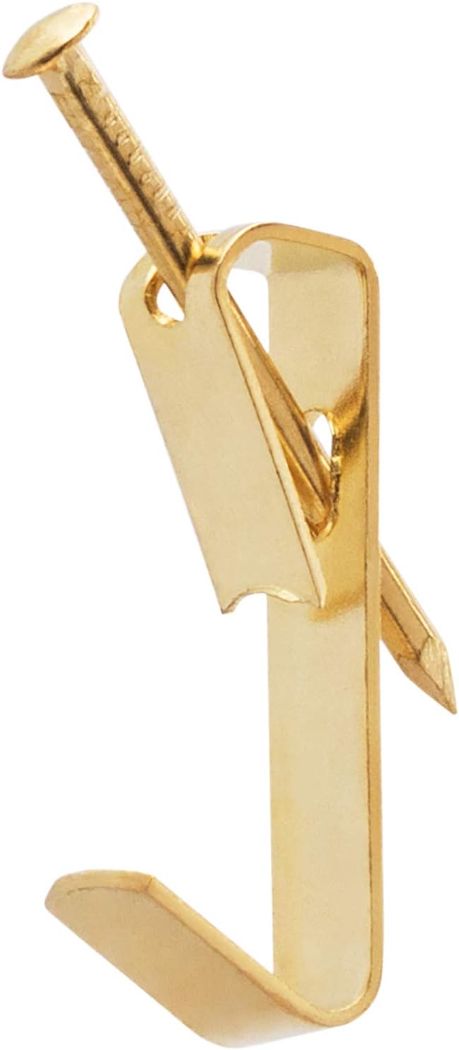 ANCIRS 60 Pack 20 lbs Picture Frame Hangers Hooks with Nails, Picture Hanging Hooks, Heavy Duty