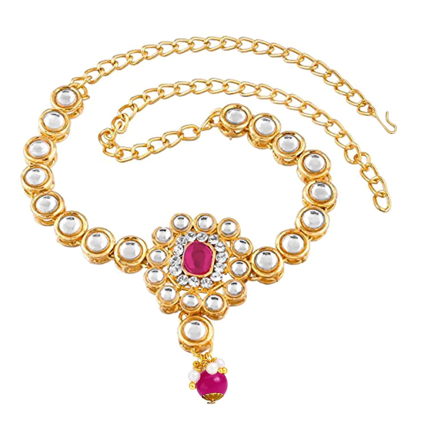 See full amazon price history chart for Peora Traditional Jewellery Gold Plated Kundan Green Bajuband Arm Bracelet for Women Girls Peora Traditional Jewellery Gold Plated Kundan Green Bajuband Arm Bracelet for Women Girls (B096KBWRQD) Amazon Price History, Amazon Price Tracker