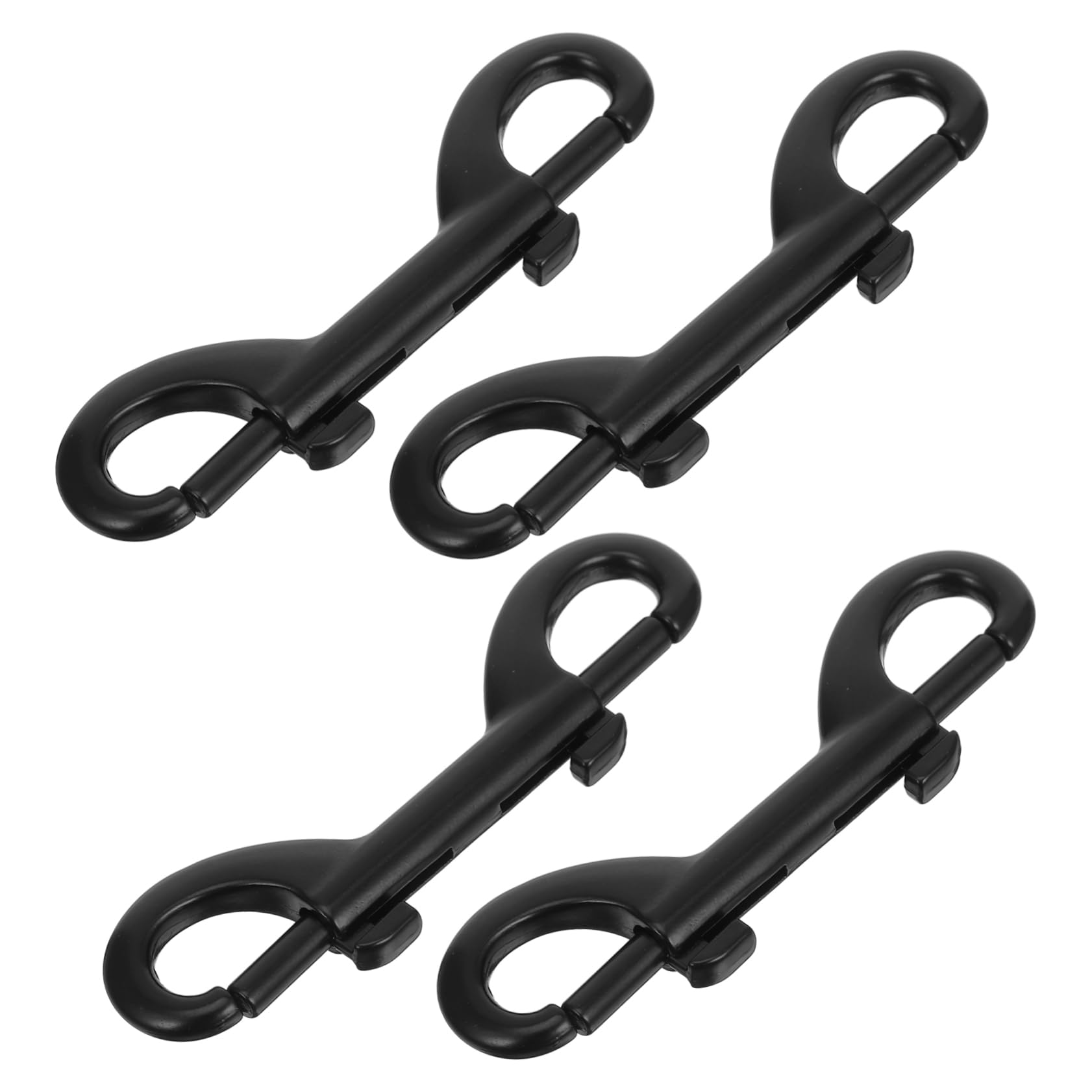 SOLUSTRE Bolt Snaps Double Ended Hook Spring Chain Buckle Heavy Duty 4 Pack Ropes Chains Belts Horse Leads