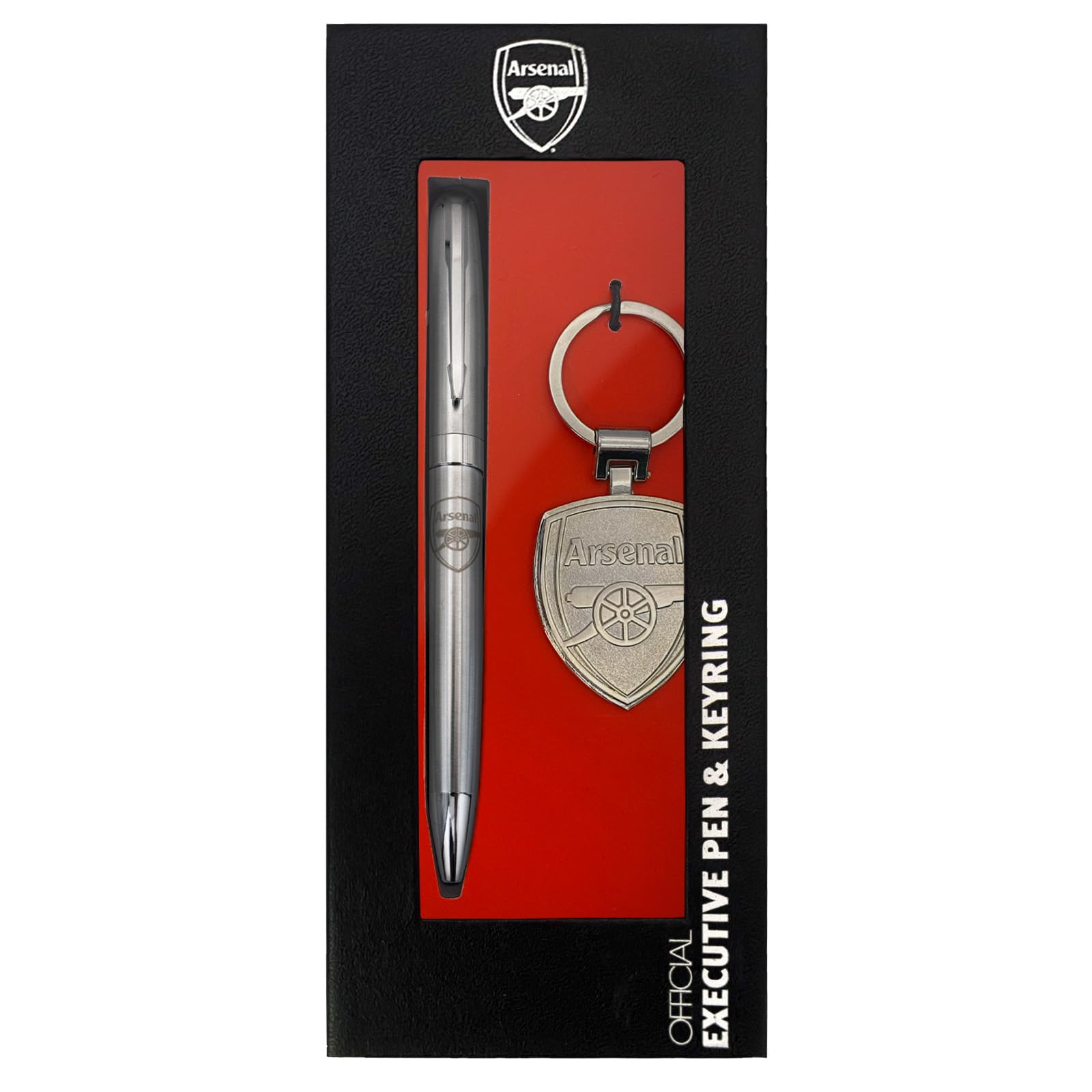 Arsenal FC Pen & Keyring Official Football Executive Gift Boxed