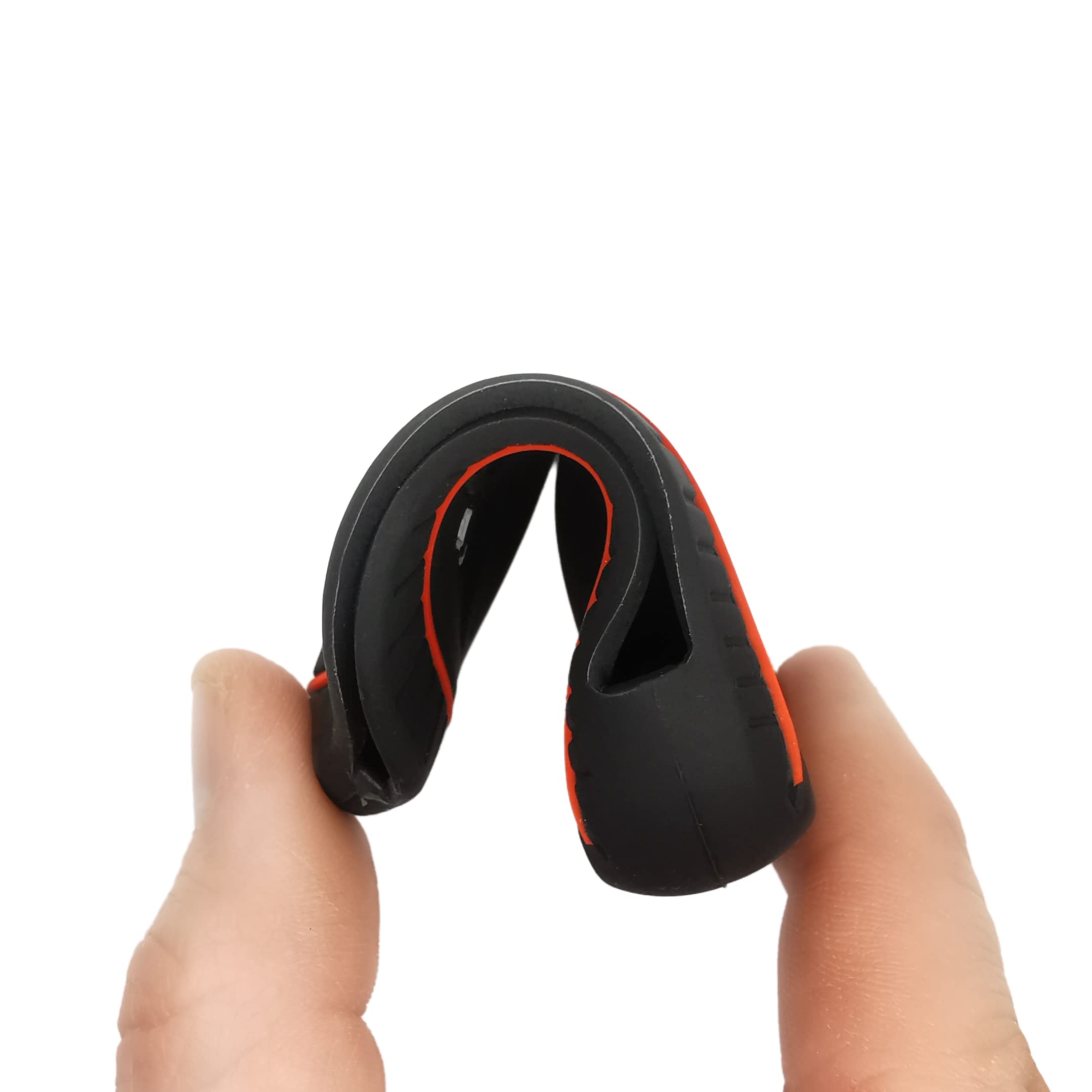 Cover Per Chiave BMW Keyless-go - Silicone Nero E Blu, Compatibile Serie 1,2,3,4,5,X1,X3,X5 - Foto 5