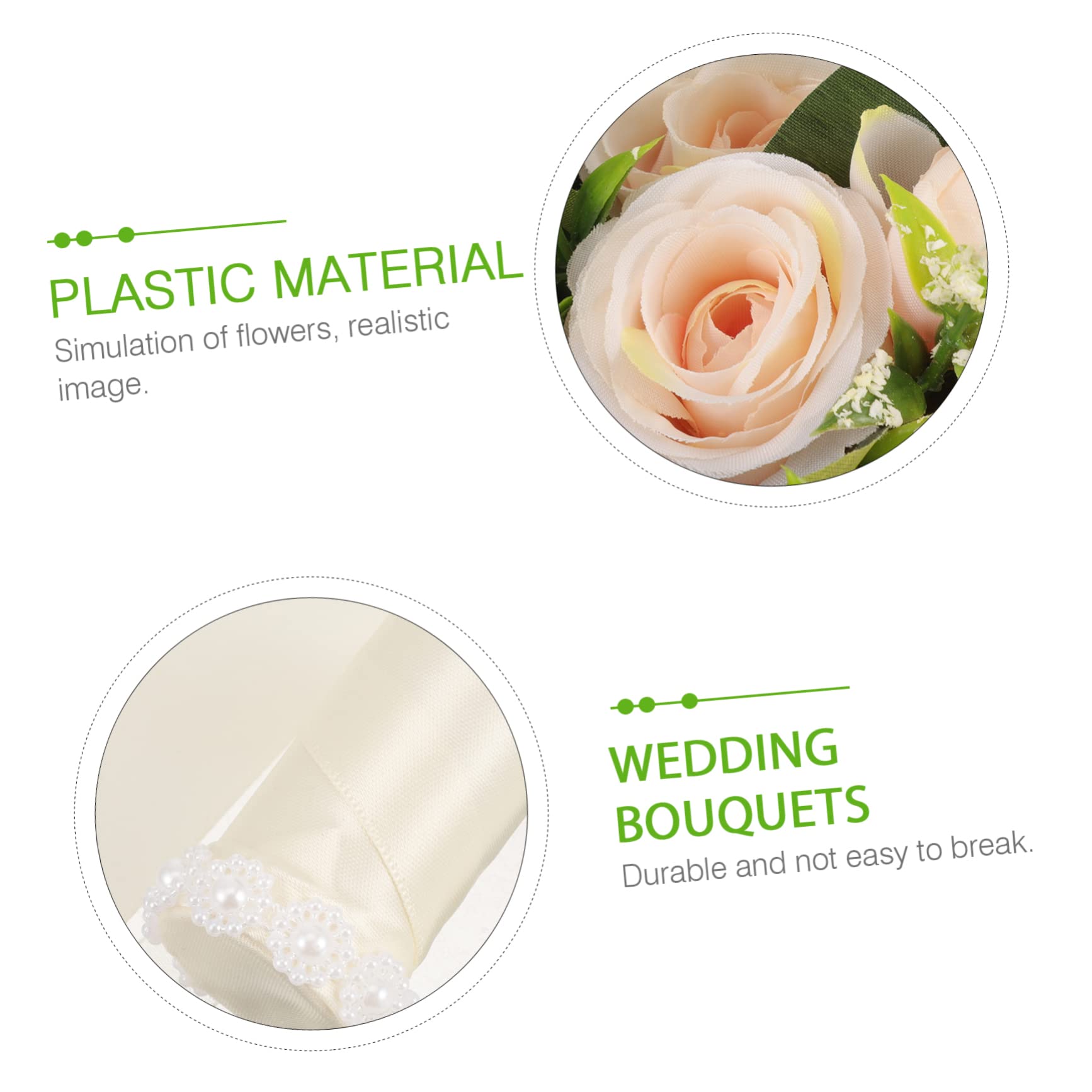 Abaodam 2 Pz Centrotavola Matrimonio Floreale Lancio Del Mazzo Damigella D'onore Che Tiene Il Mazzo Centrotavola Bouquet Di Fiori Arredamento Esterno Sposa Rosa Vaso Fiore Di Seta
