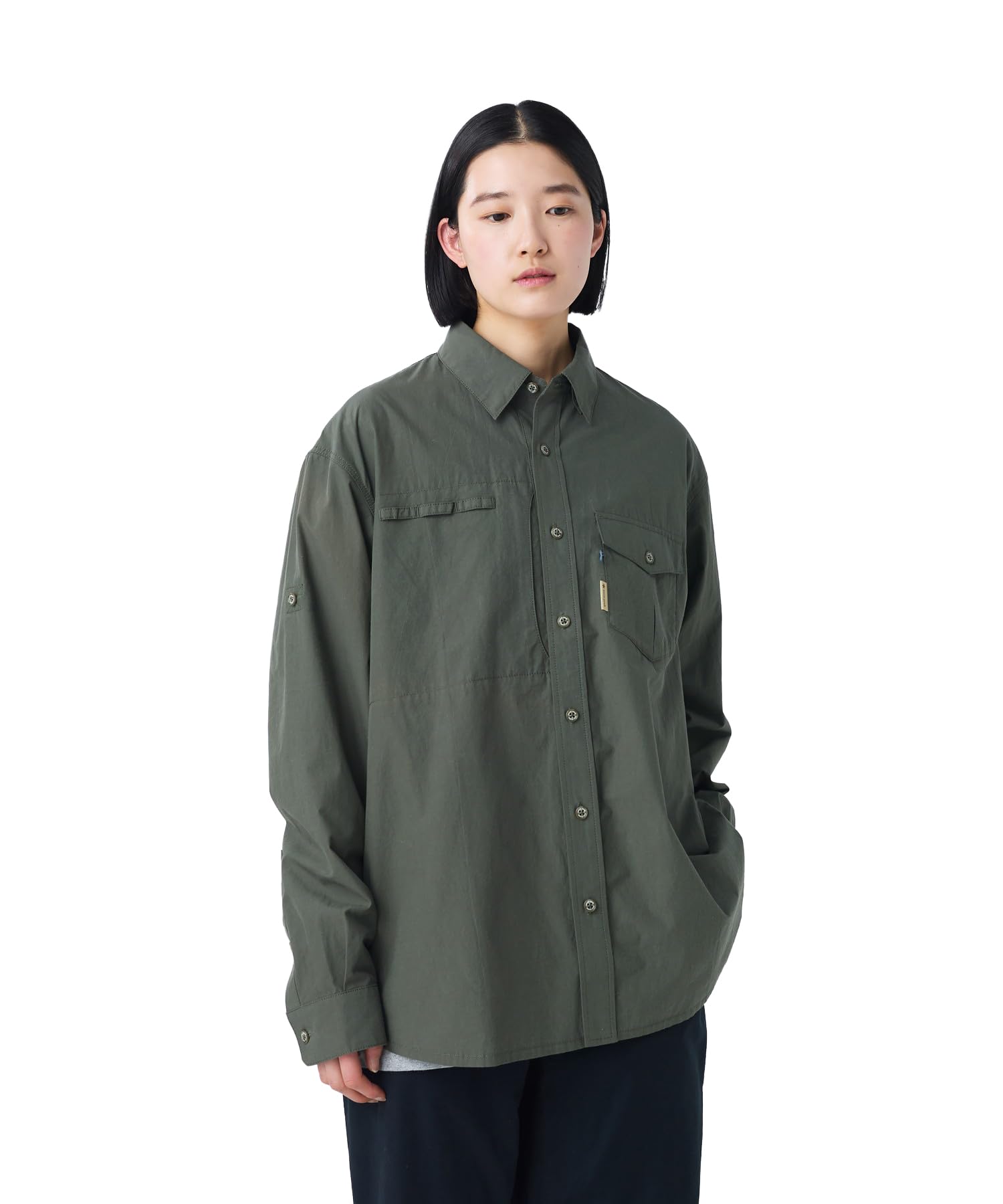 Amazon.co.jp: [スノーピーク] Antique Dyed Fishing Shirt SPTL-SH