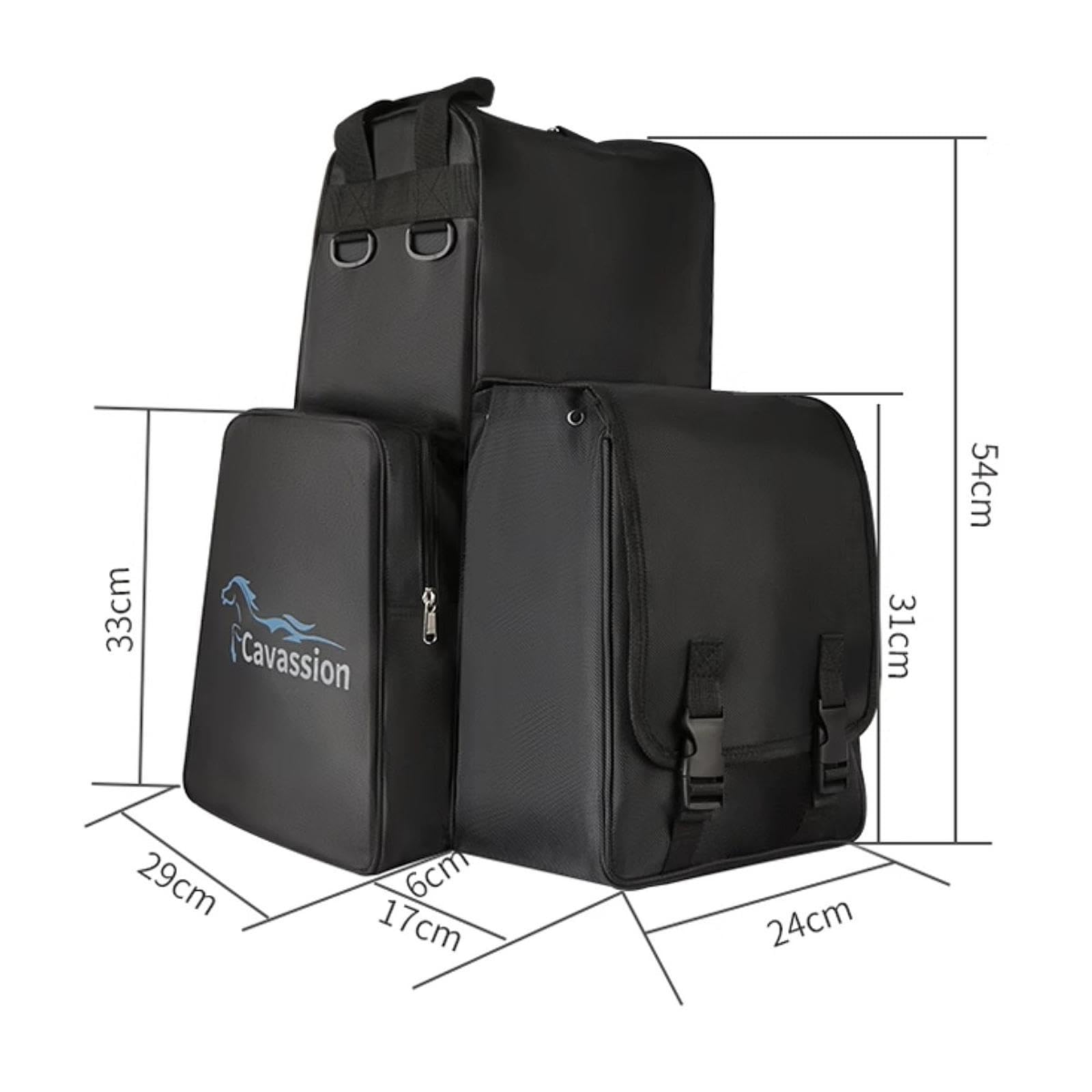 Sharplace Bolsa de Transporte para Botas de Montar, Bolsa para Guardar Equipos Ecuestres, Mochila Multiusos para Casco, Bolsa de Viaje, Bolsa de