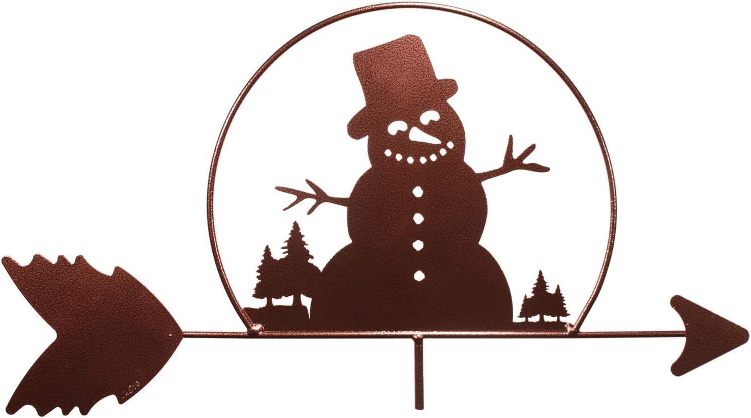 SWEN Products Snowman Snow Winter Weathervane Interchangeable Top Arrow Only