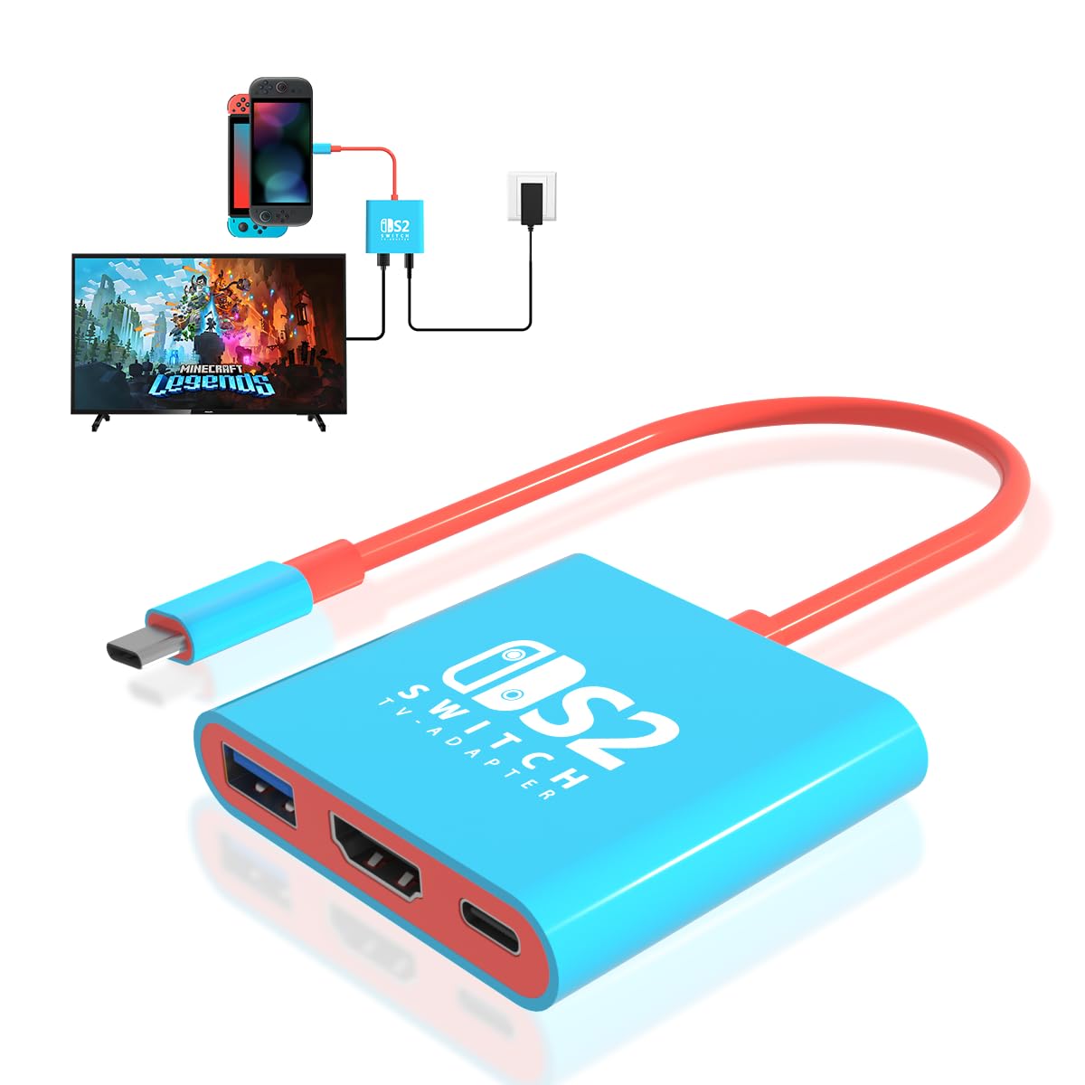 Amazon.com: Switch 2 Docking Station for Nintendo,Switch Dock