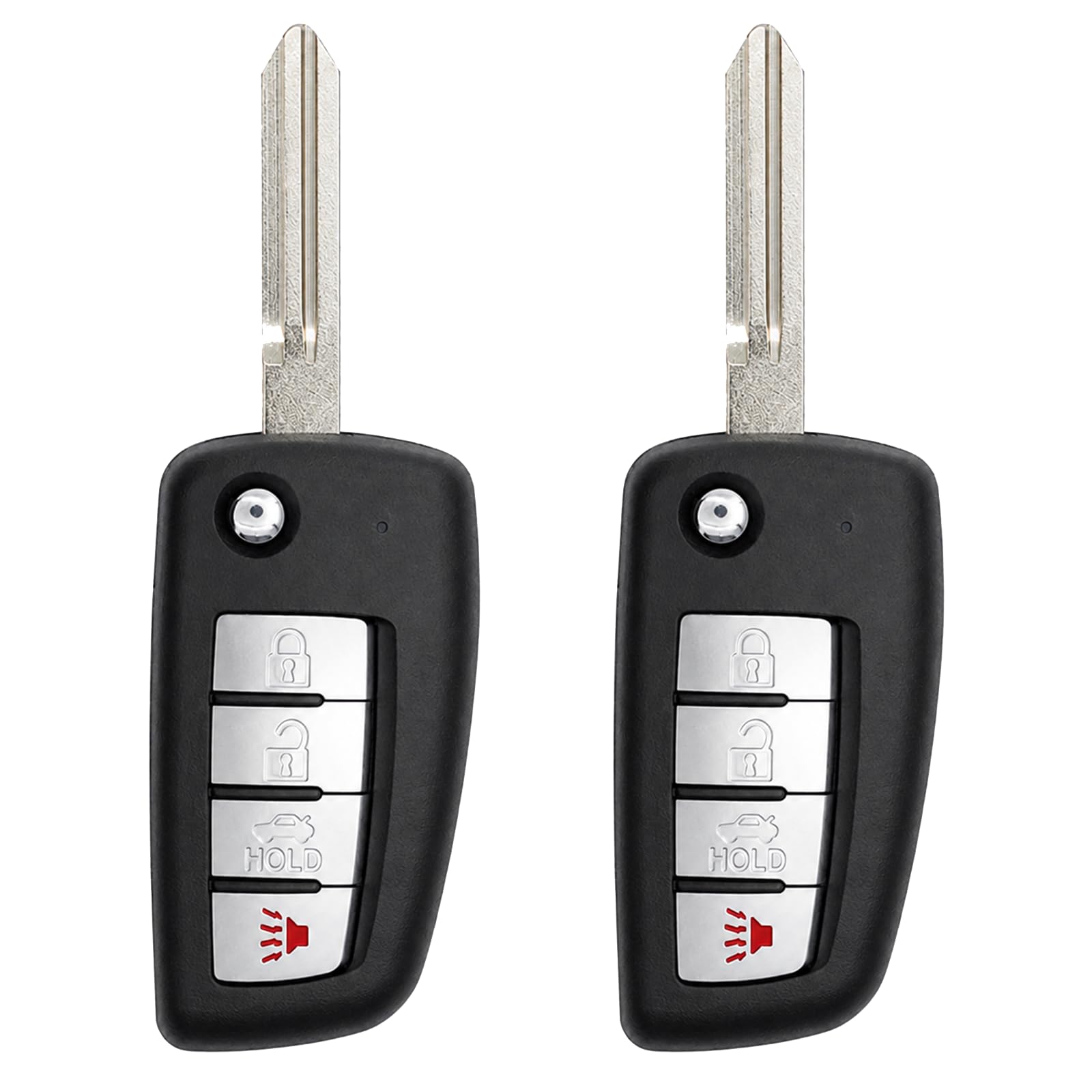 Keyless Entry - Telecomando per auto con telecomando compatibile con Nissan Altima Armada Maxima 350Z Quest Sentra Infiniti EX35/FX35/FX45/G35/G35/I35/QX56 KBRASTU15, confezione da 2