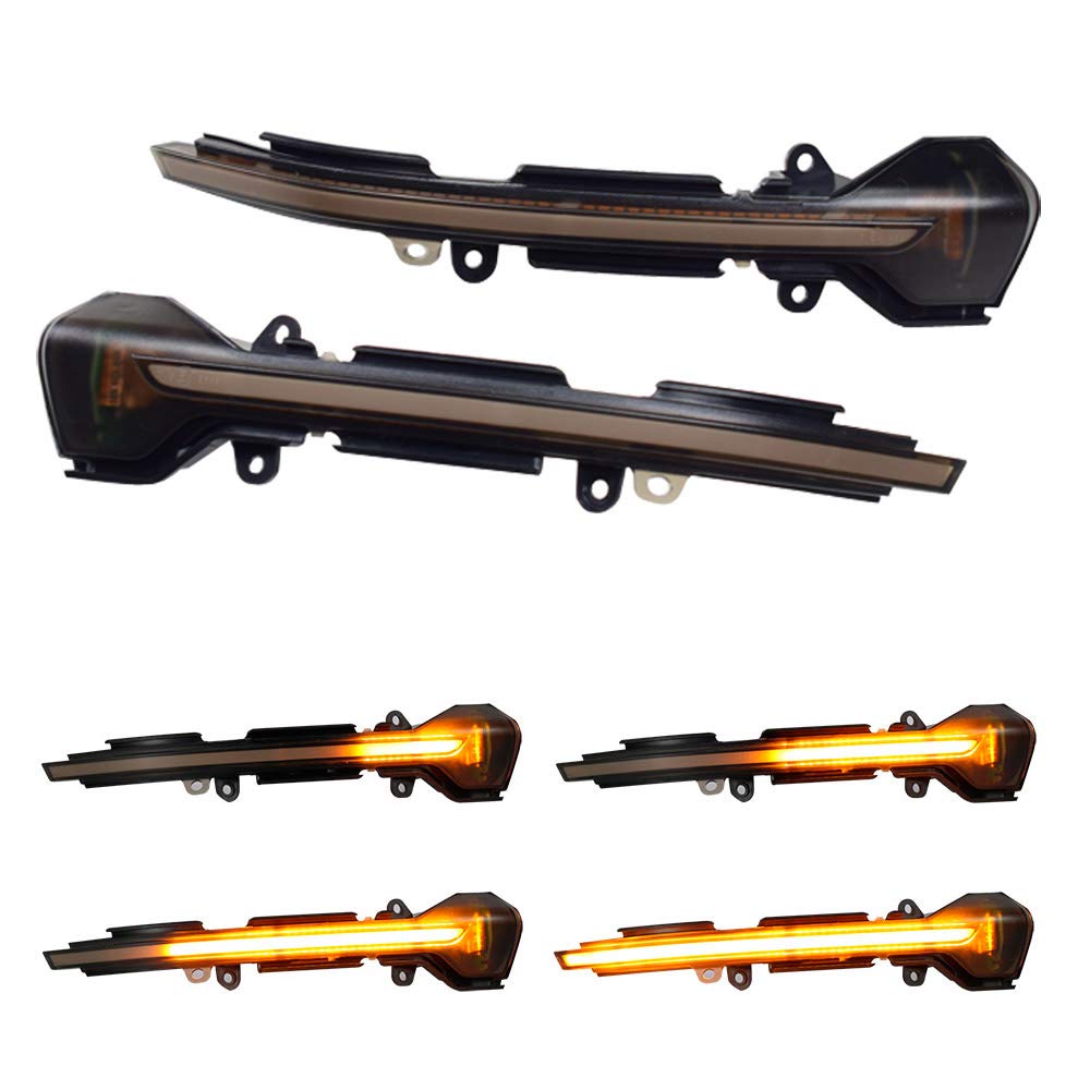 Clignotants Dynamiques LED Pour Rétroviseurs SEAT Leon III Ibiza Mk5 Arona - Effet Défilement Synchronisé