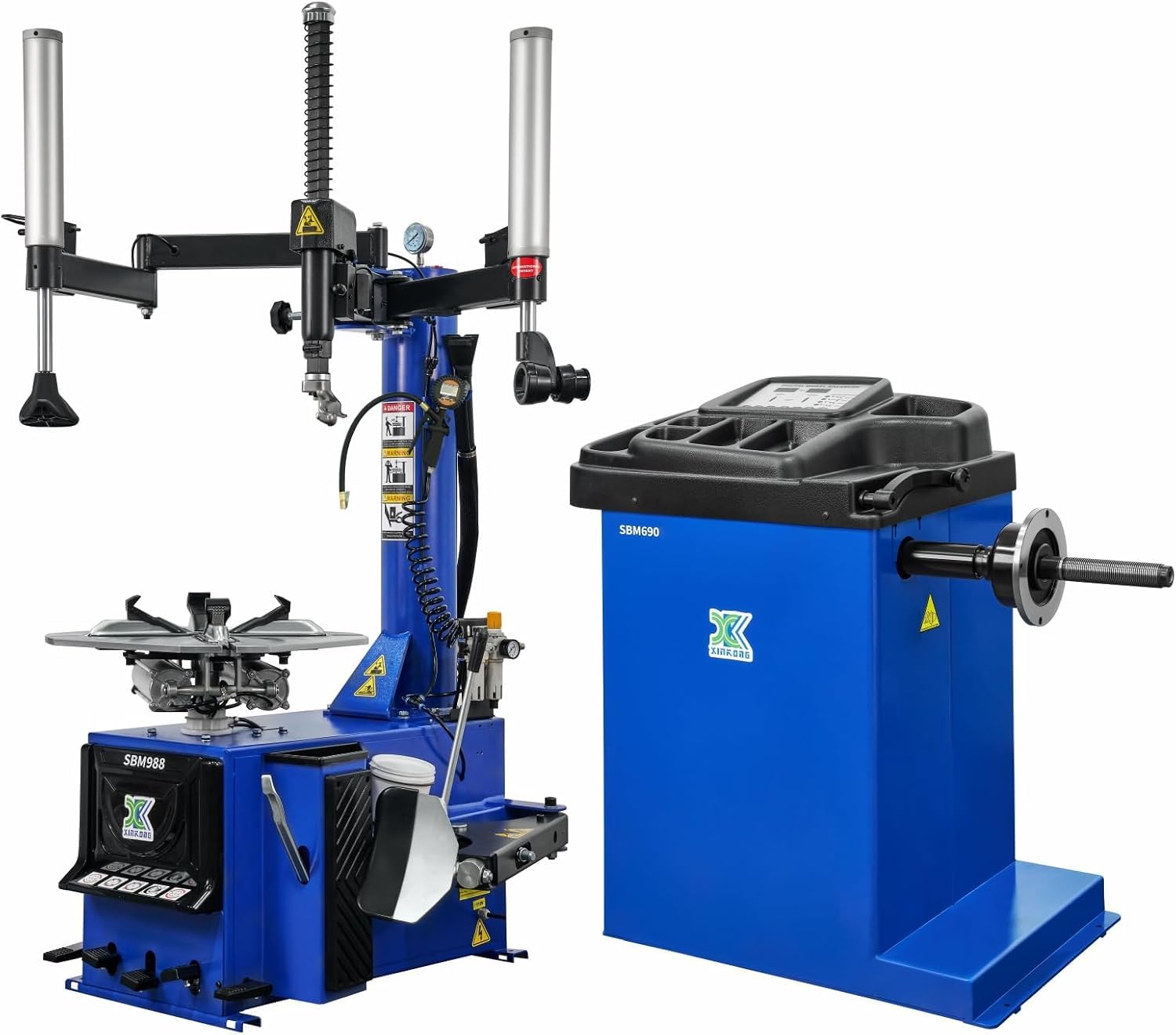 XK Tire Changers Machine and Wheel Balancer Combo