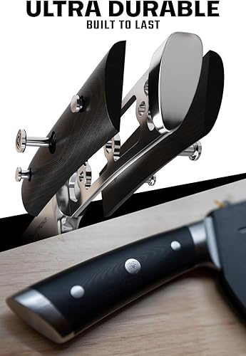 Miniatura 3 de Dalstrong Cuchillo de cuchilla - 10 pulgadas - The Bestiarius - Serie Gladiator - Acero alemán forjado de alto carbono - Mango G10 - con funda -