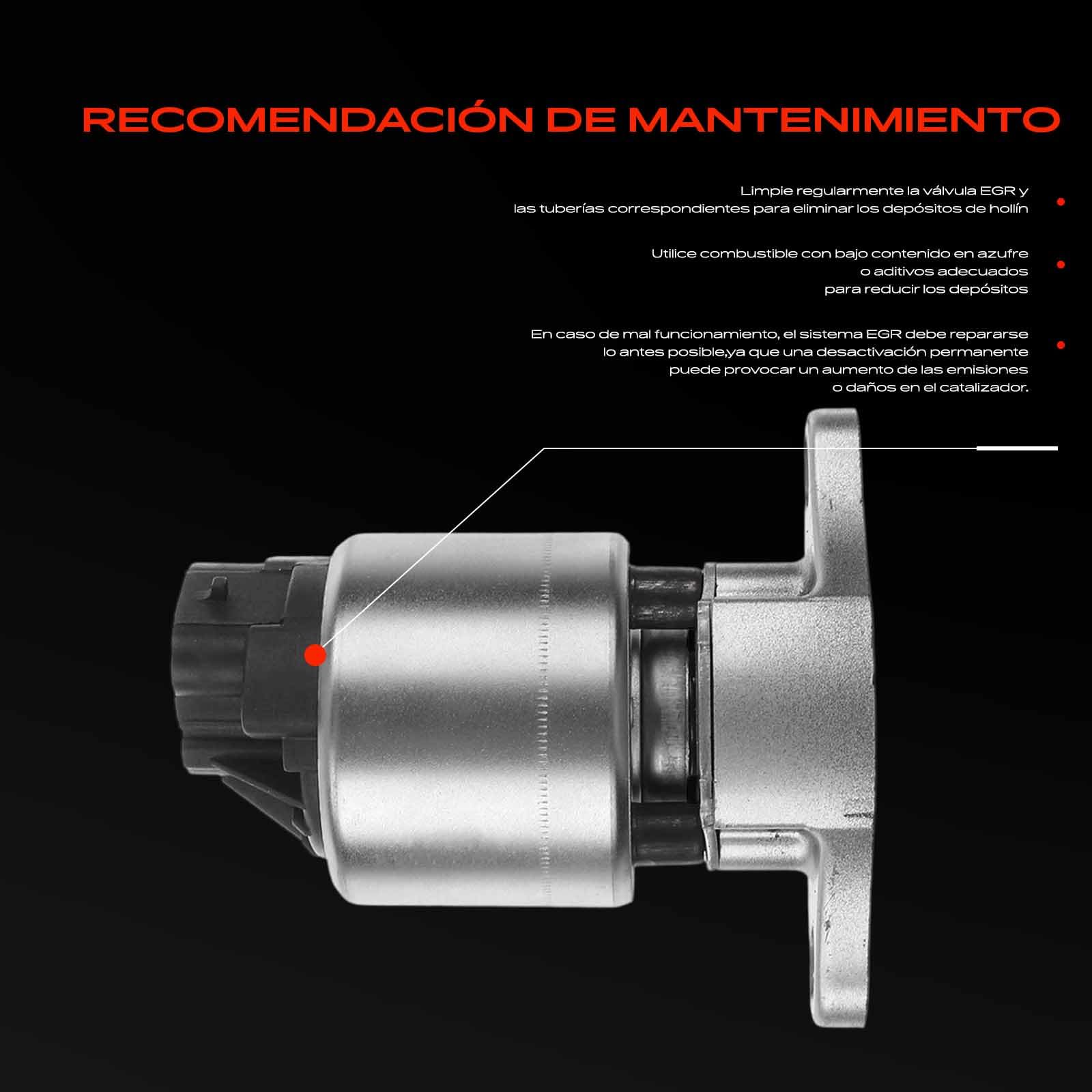 Frankberg Válvula EGR Compatible con Lacetti J200 1.6 Aveo/Kalos Compacto T200 1.4 16V Nubira Touring 1.6 Epica KL1 2.5 Epica KL1 2.0 Replace# 25182126,25183476
