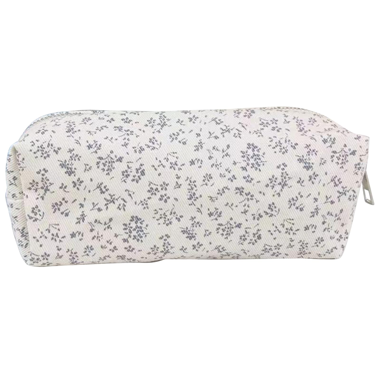 Polka Dot Floral Print Large Capacity Pencil Case