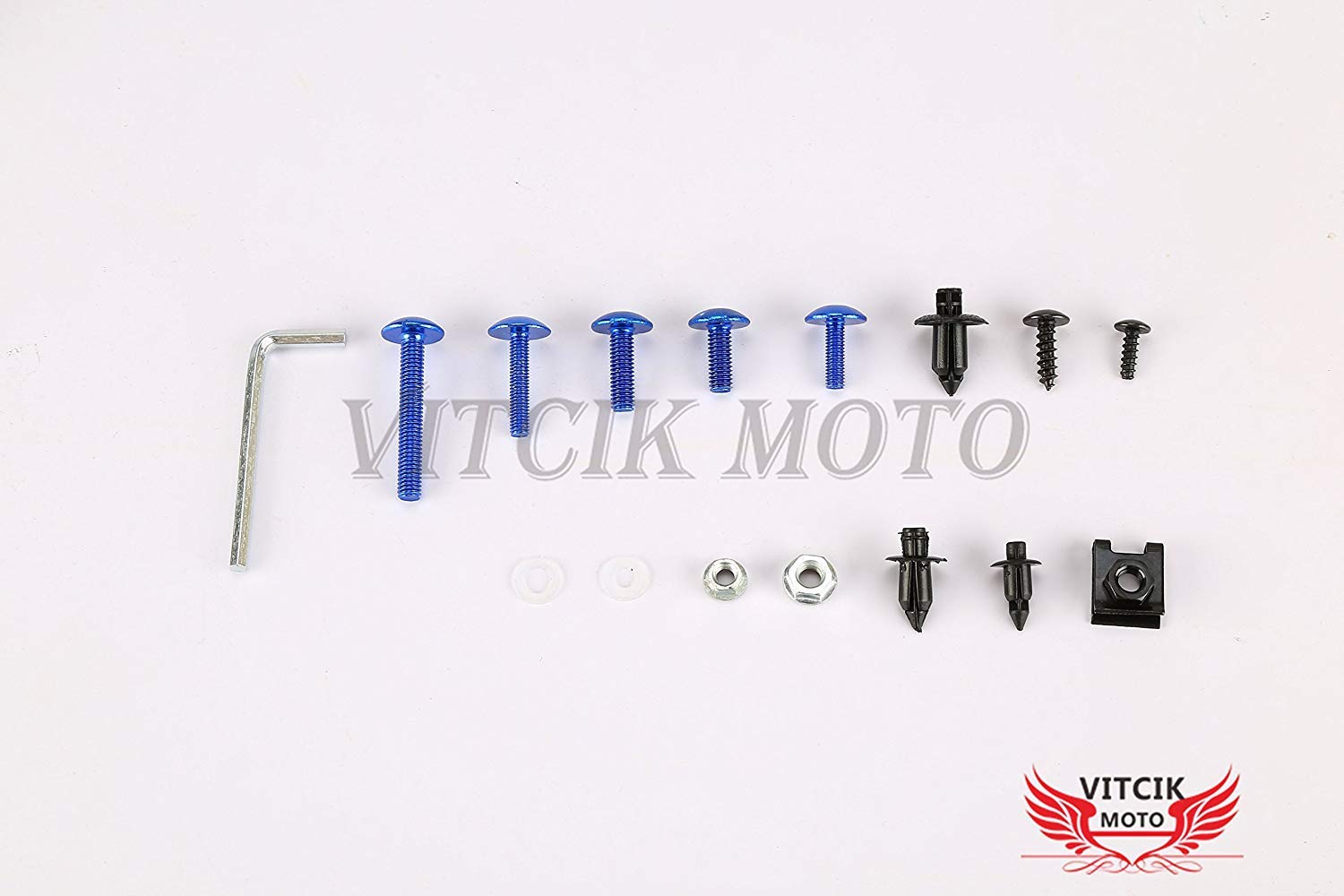 Kit Bulloni Carenatura Completo Per Yamaha TMAX 500 2008-2012 | Viti In Alluminio Oro/Argento | HutaoMoto - Foto 13