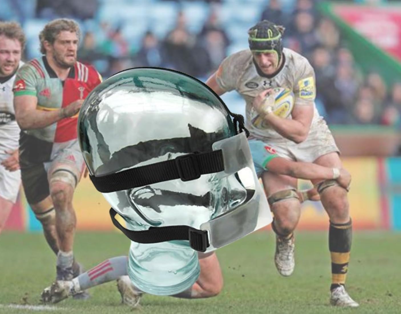 Cage Fighting Shihan Bjj NOSE GUARD , MMA Grappling,Wrestling , Rugby , JUDO, Wrestling - Image 2