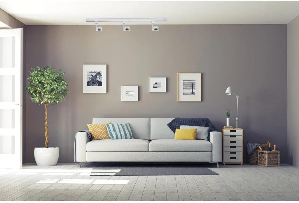 Nuvo Lighting TH443 Contemporary Modern One Light Track Head in White Finish, 5.19 inches