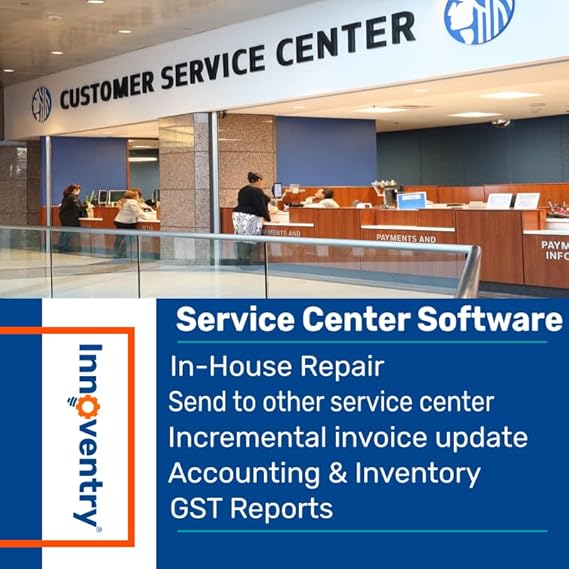 Service Center Billing Software – Email delivery in 2 Hours- no CD