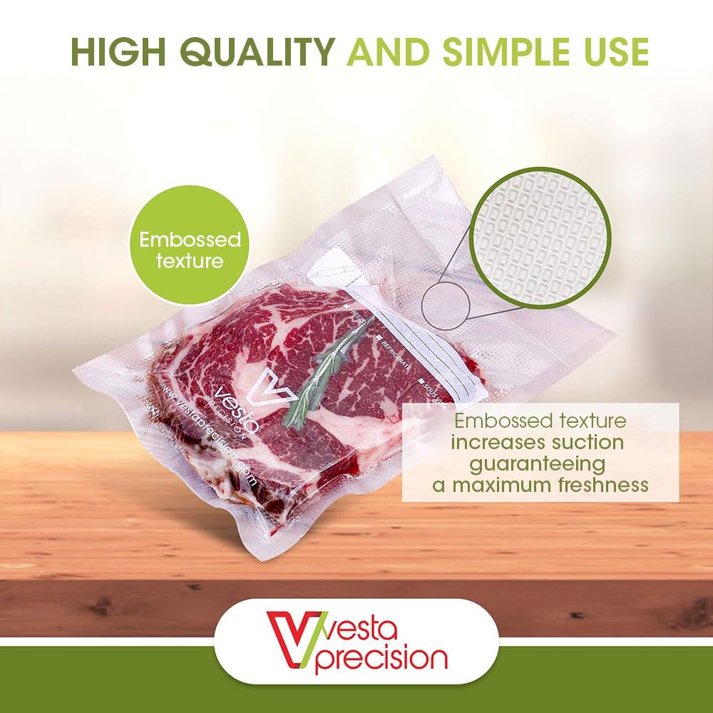 Vesta Precision Vacuum Rolls for Packaging Machines, BPA-Free, 30