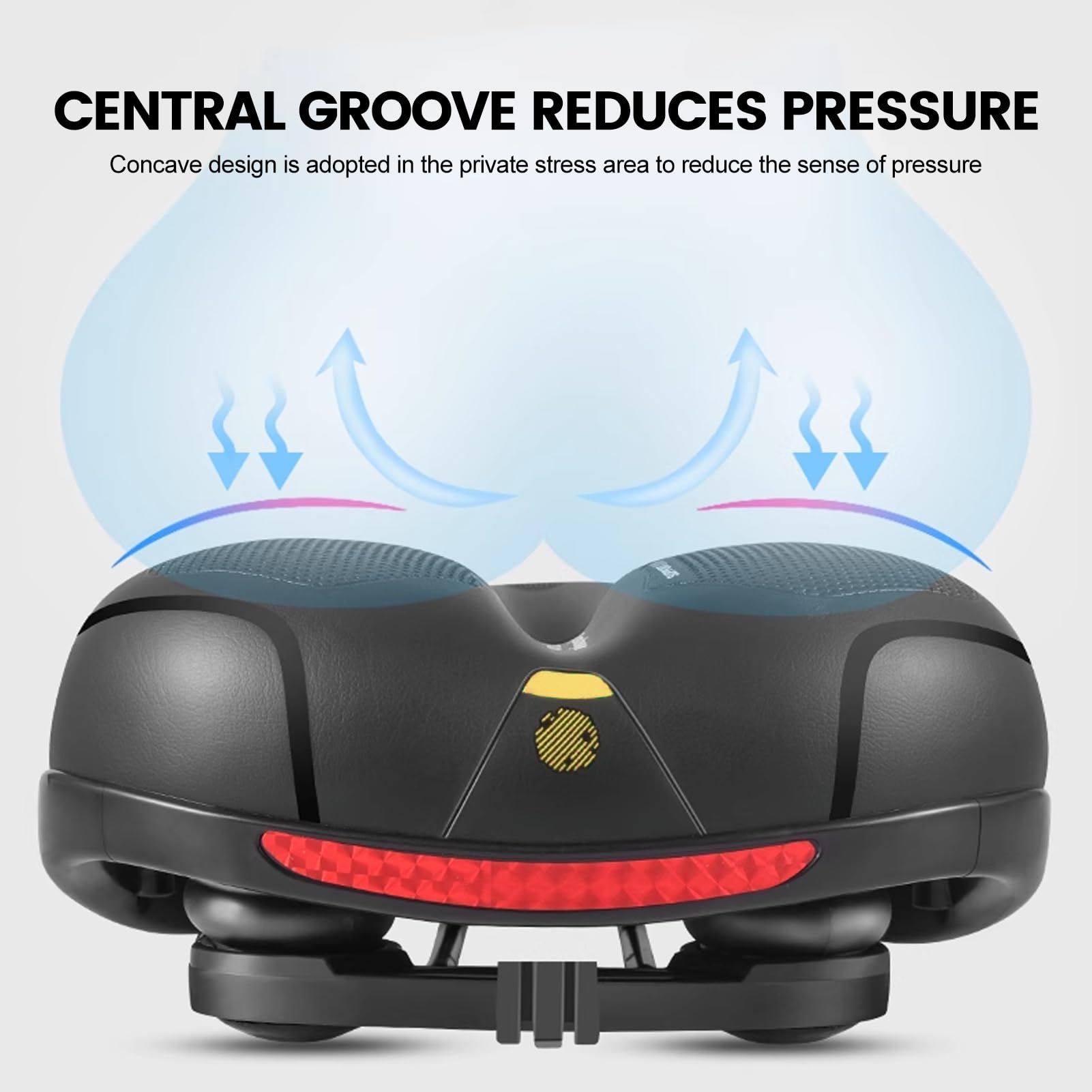 Sella Bicicletta Cloud Comfort Pro 2.0 Tour Sella Città Con - Foto 9