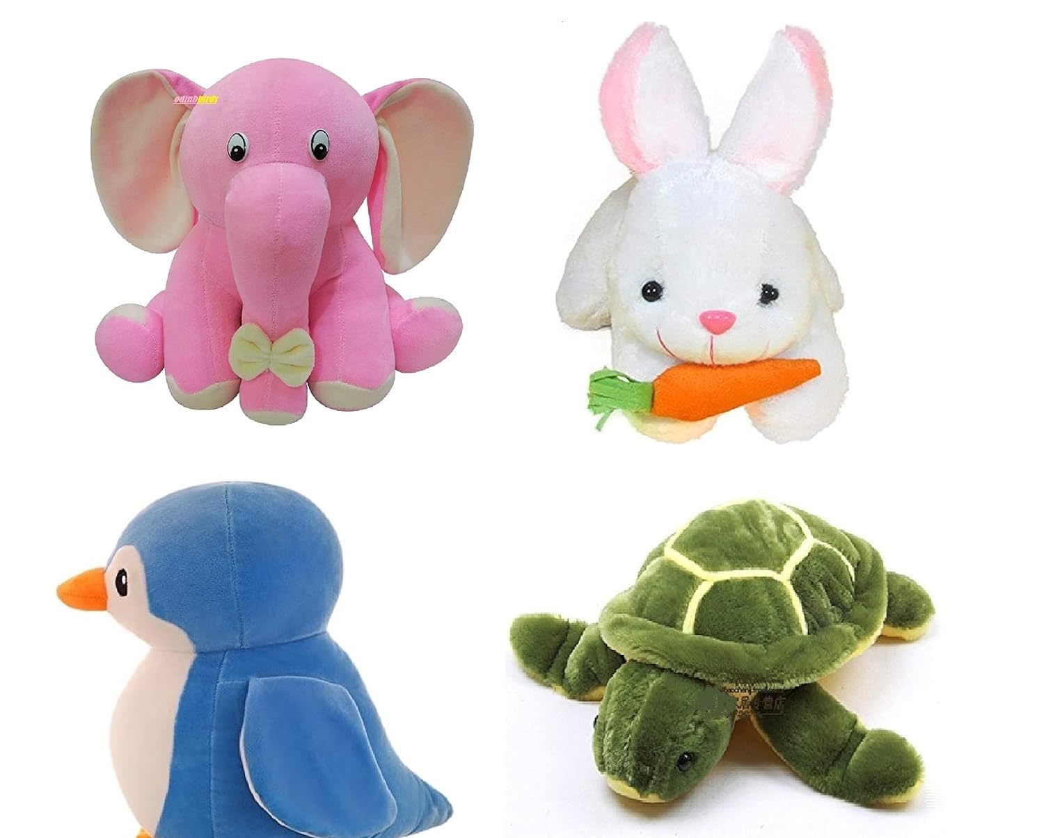 odinbirds Pack of 4 Soft Toy Bull Dog, Rabbit and Unicorn & Dolphin Toys Plush for Boys, Girls and Kids, Super-Soft, Safe, Great Birthday Gift (30 CM) (B0BG3DTWF3) Amazon Price History, Amazon Price Tracker