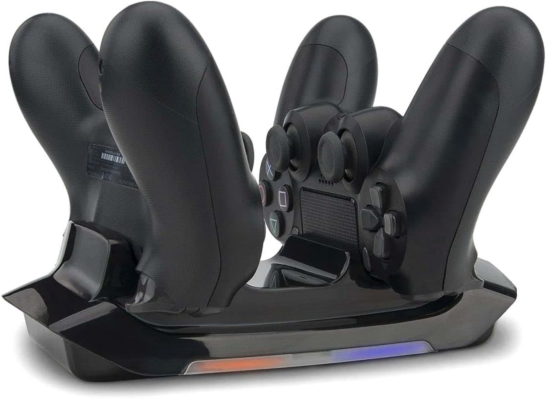 PS4 Controller Charger Dual Charging Station Dock for Playstation 4 DualShock Wireless Controllers(PS4, PS4 Pro, PS4 Slim)