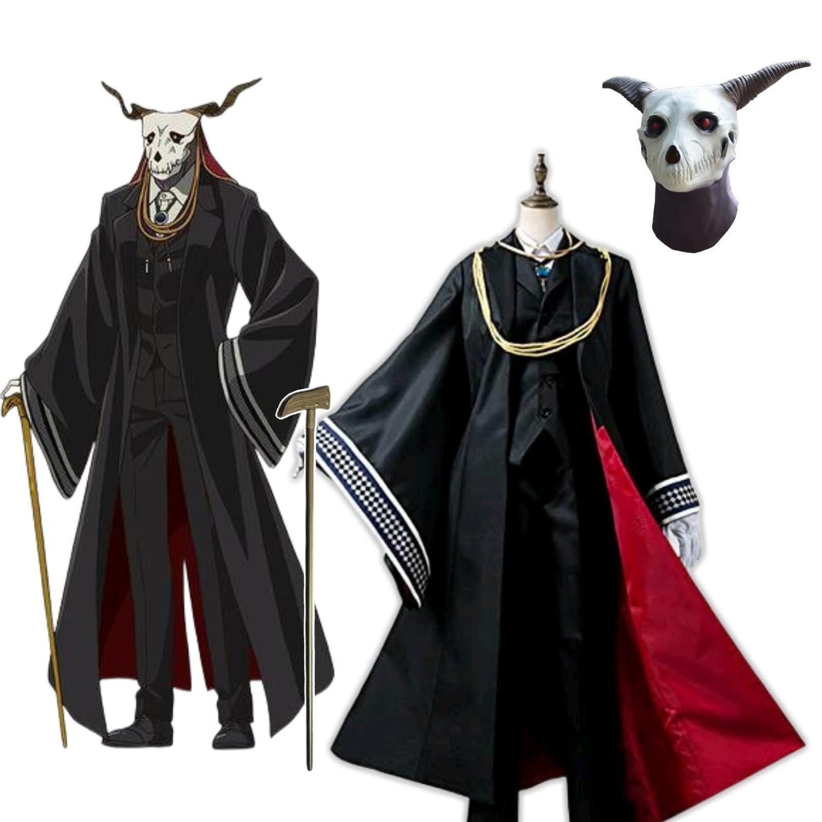 【マスク付き】魔法使いの嫁 エリアス・エインズワース コスプレ Amazon.co.jp: 魔法使いの嫁 コスプレ エリアス・エインズワース
