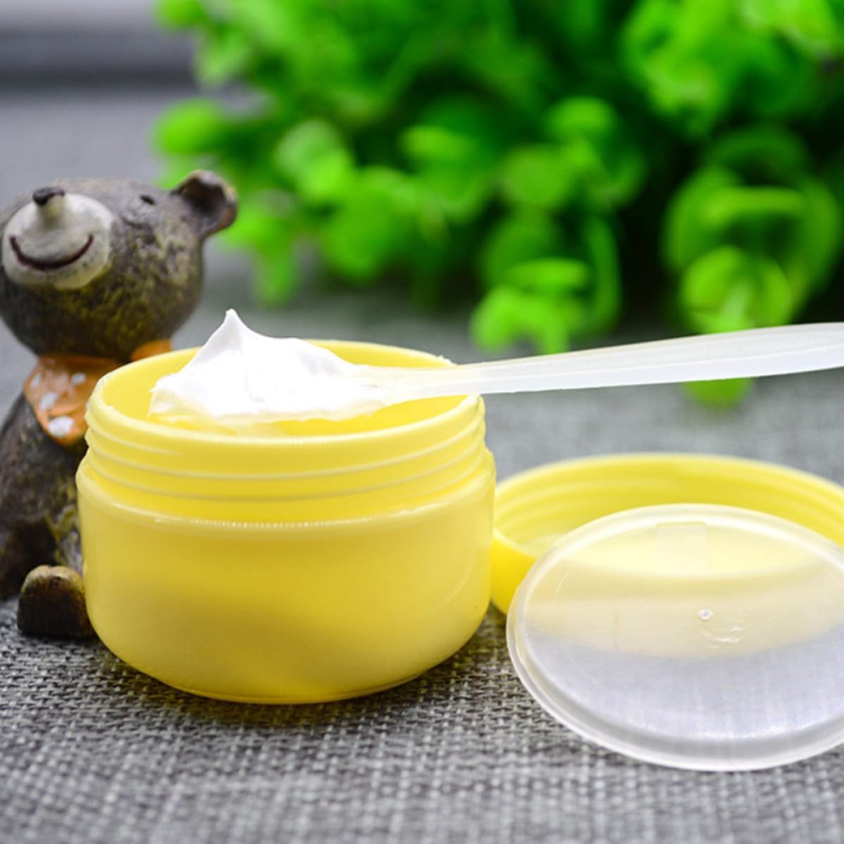 10pcs Makeup Cream Jar round Tight Cap PP G for Daily Use image 4