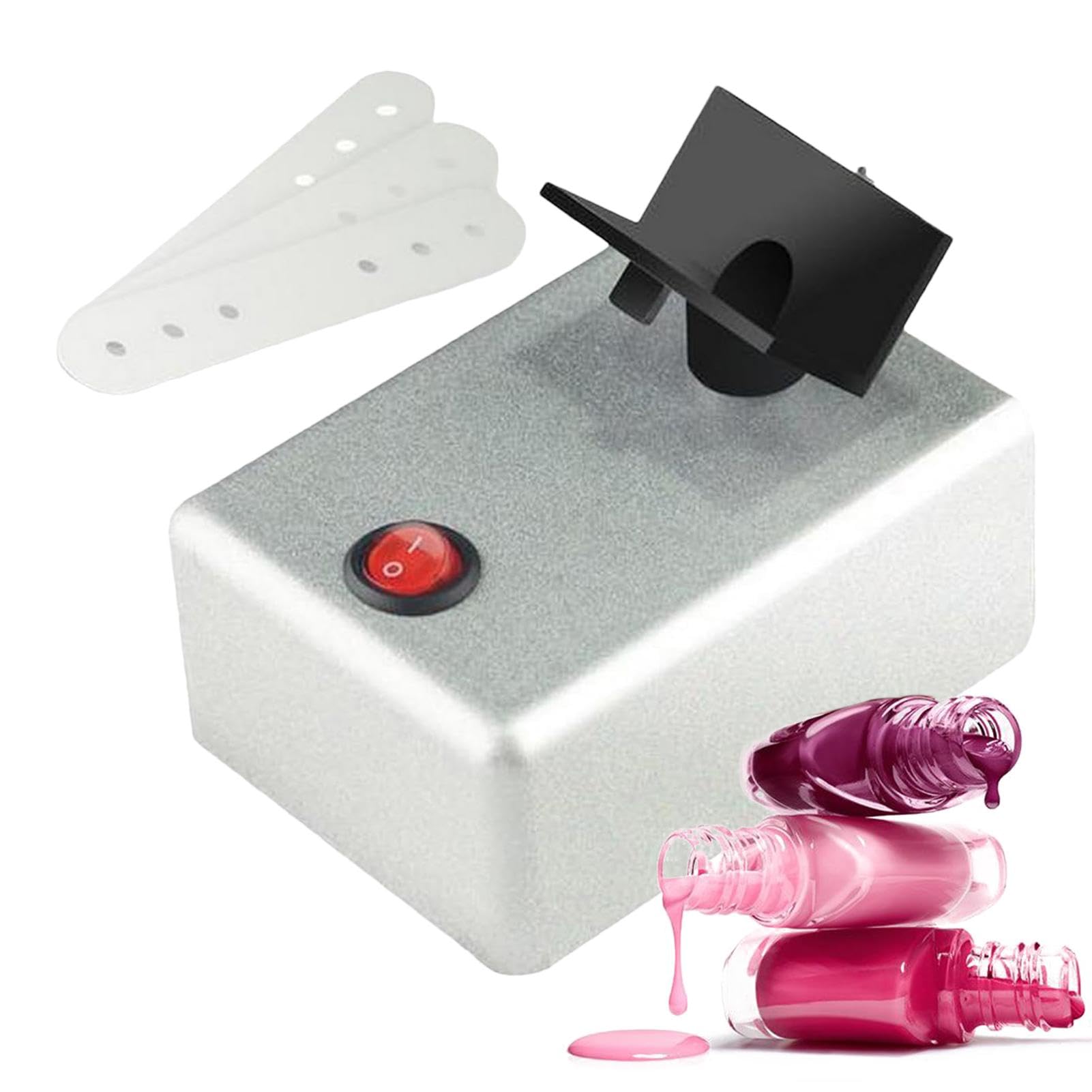 Nagellack-Shaker, Nagellack-Shaker-Maschine | Tragbarer Nagellackstreuer,Nagellack-Shaker, Flüssigkeitsmischer-Shaker-Maschine, geeignet für Maniküristen