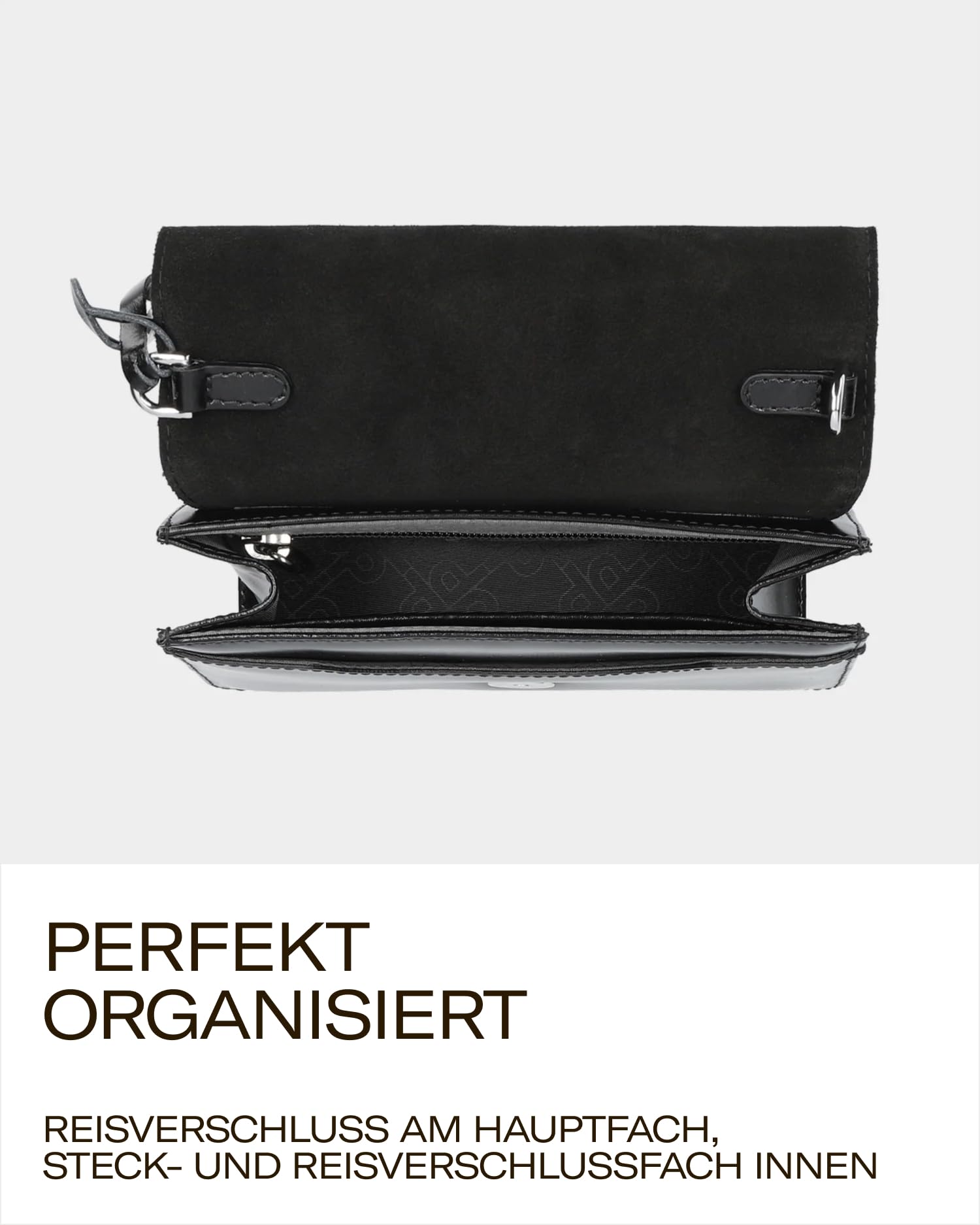 Picard Damen Schultertasche BERLIN aus Rindsleder Klein | mit Magnetverschluss | Schultertasche | Alltag