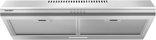 Miniatura 2 de Comfee CVU30W4AST - Sistema de molienda de desechos y residuos de acero inoxidable con conductos y sin conductos para colocar debajo del gabinete,