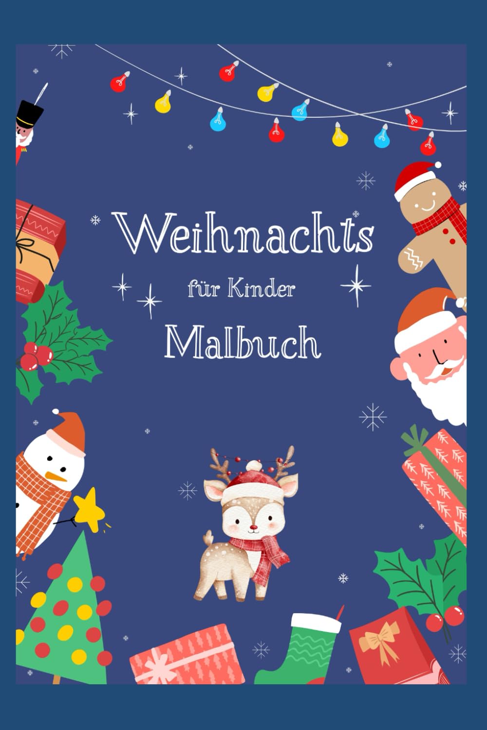 Weihnachts-Malbuch für Kinder