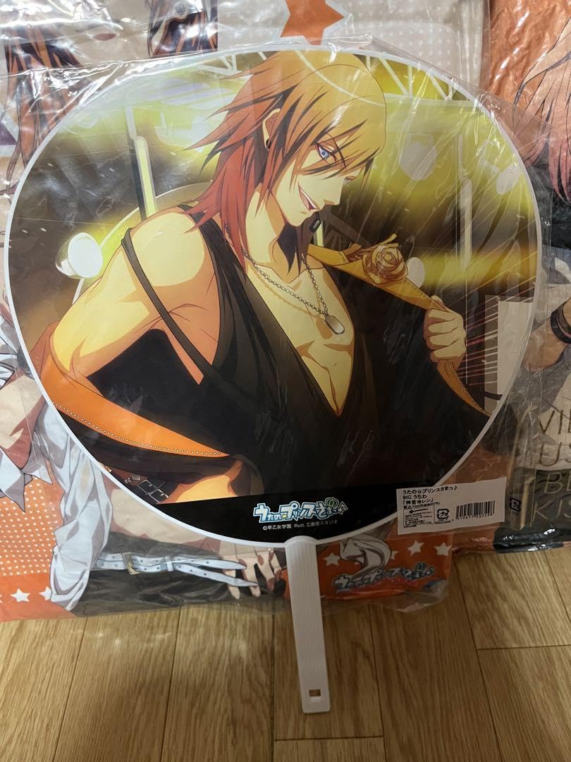 my dear クッション　劇団シャイニング　レン　うたプリ Amazon.co.jp: うたプリ クッション 神宮寺 レン 聖川 真斗 うちわ