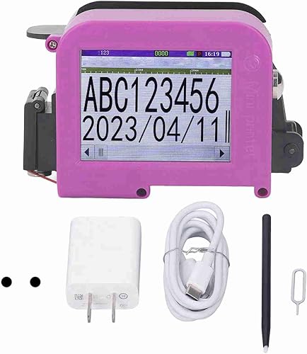 Miniatura 9 de Impresora de mano, codificador de inyección de tinta portátil, impresora de inyección de tinta portátil, mini impresora de bolsillo, codificador