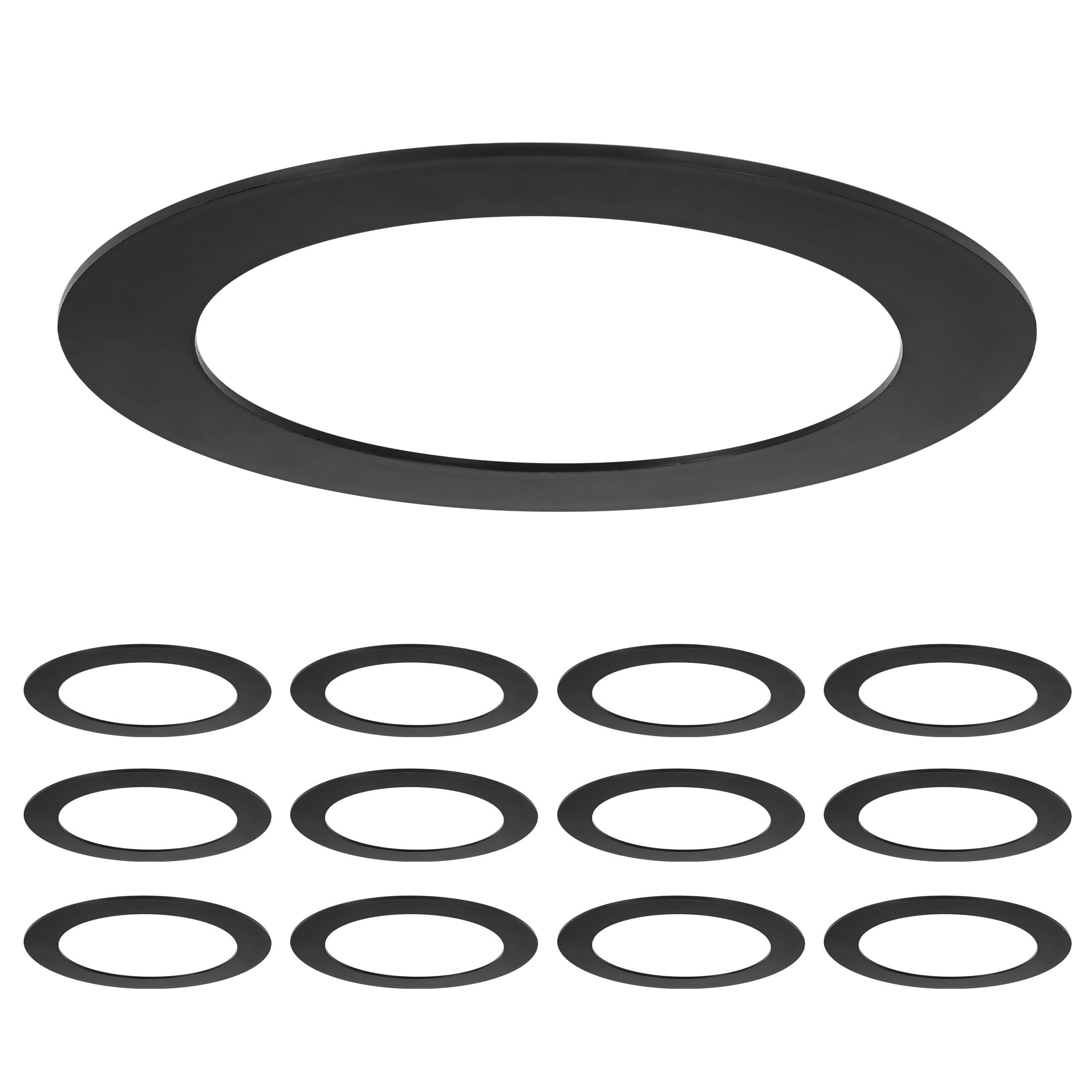 Anneau Goof 15,2 cm collerette de finition pour spot et éclairage encastré Maxxima